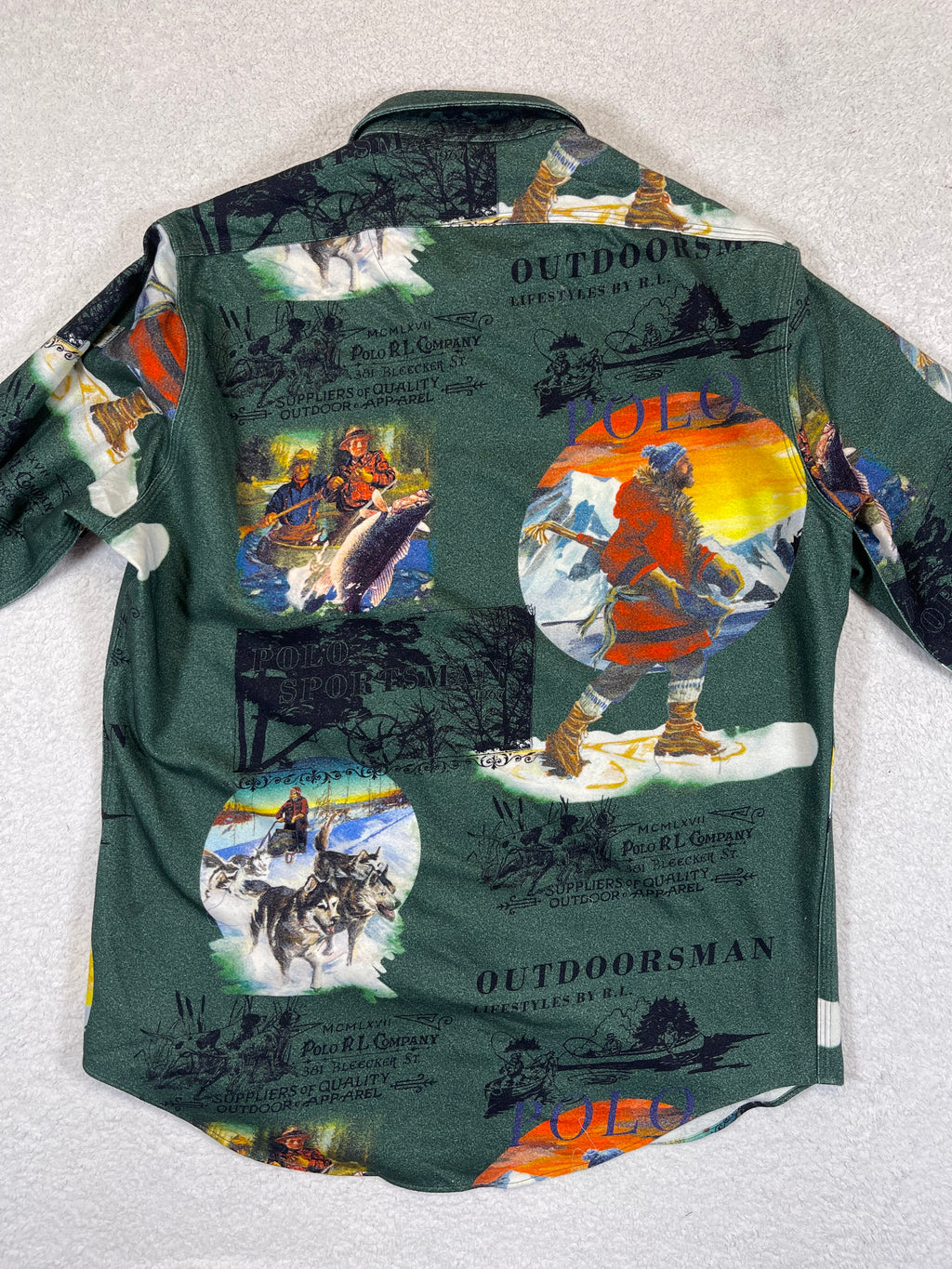 Polo Ralph Lauren Polo Sportsman Chamois Cotton Shirt