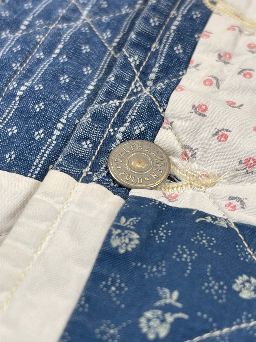 Polo Country Ralph Lauren Cotton & Linen Patchwork Shirt Jacket (2022)