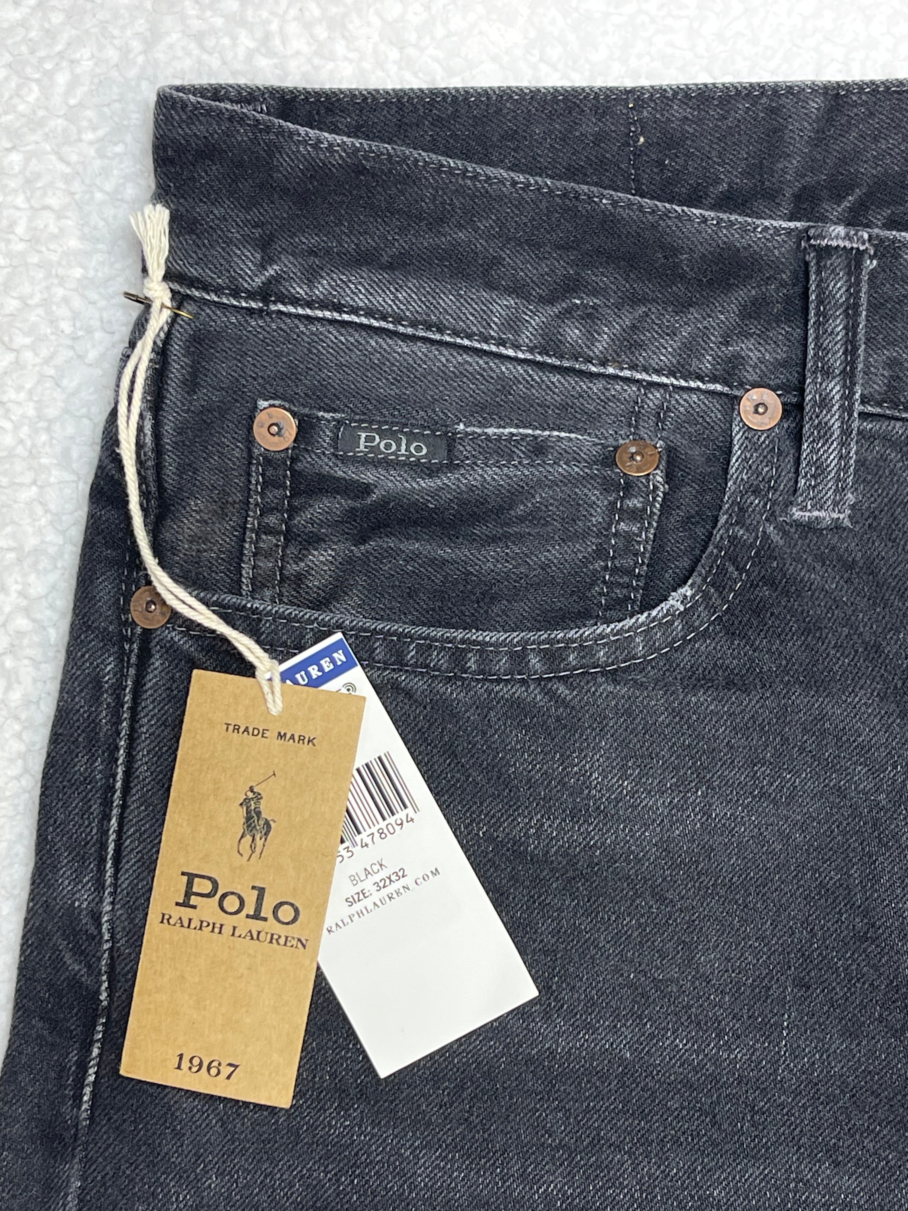 Polo Ralph Lauren Heritage Straight Fit Aged Denim Jeans