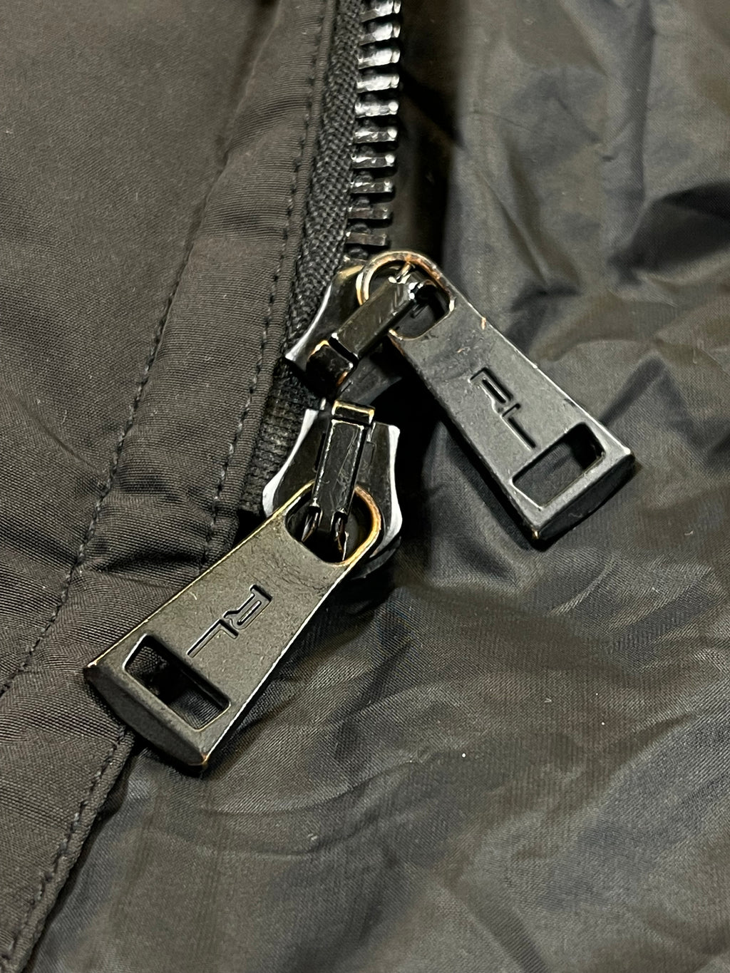 Ralph Lauren Black Label Shearling Collar Peacoat (Vintage)