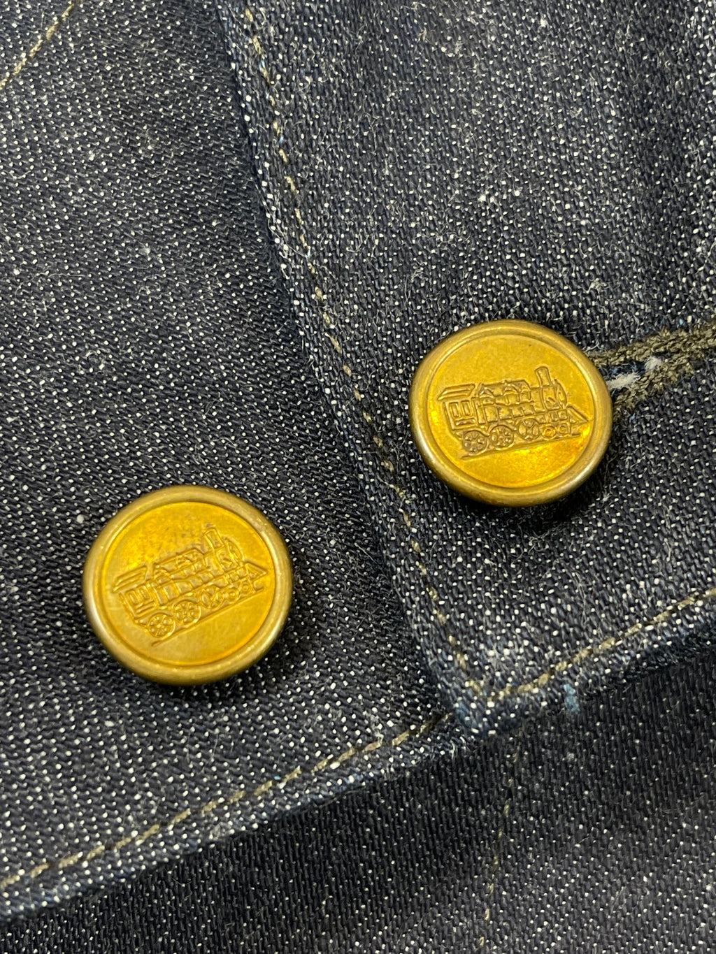 RRL Double RL Limited Edition Denim Engineer Coat