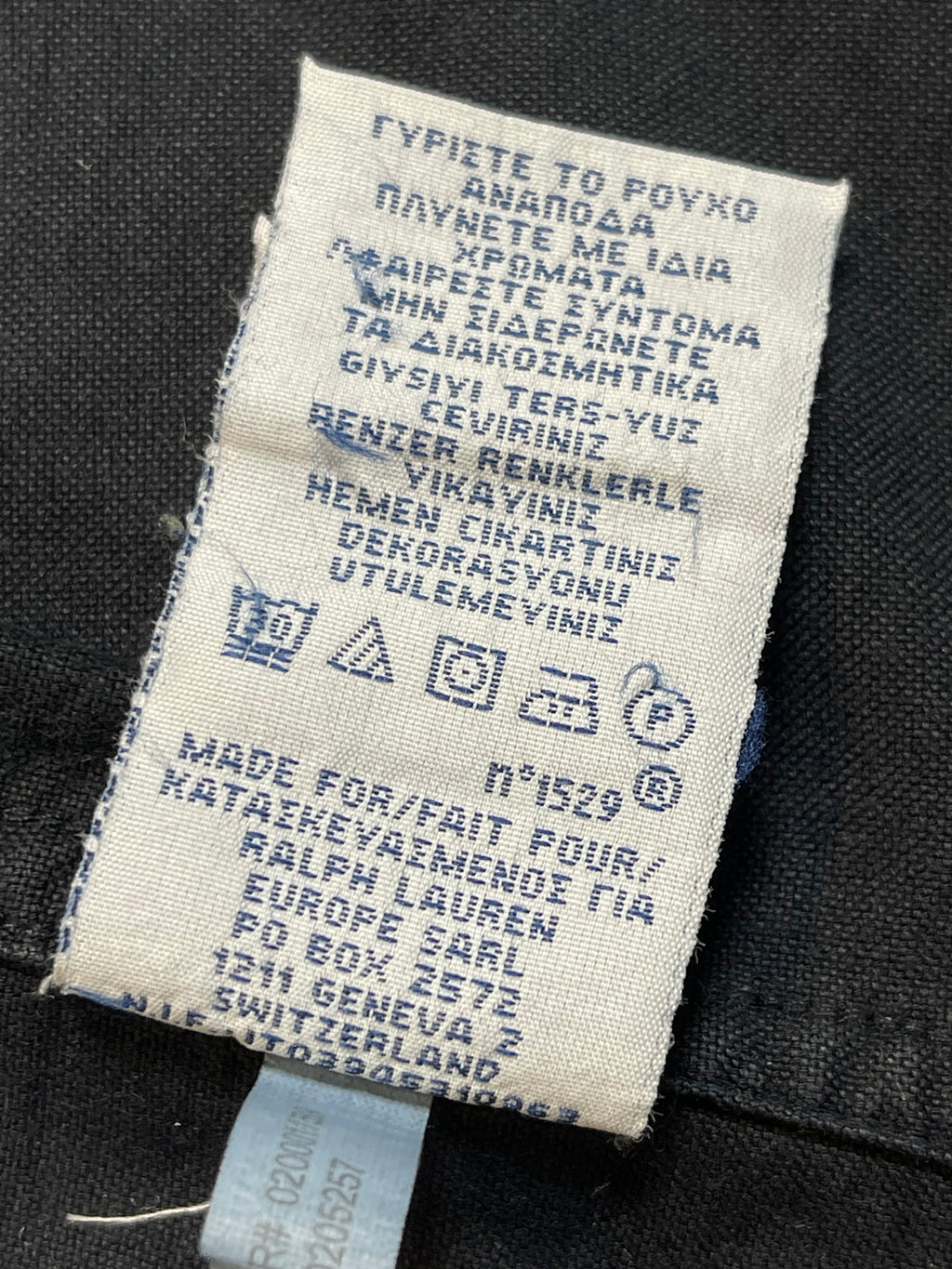 Polo Ralph Lauren Oxford Patch Cotton Shirt (Vintage)