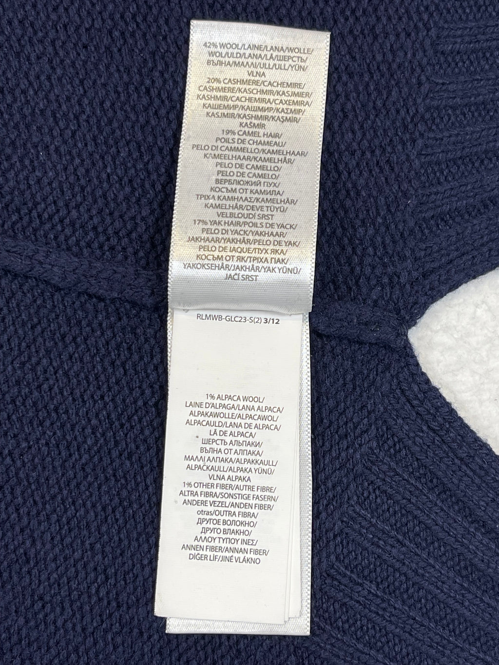 Polo Ralph Lauren Preppy Polo Bear Wool Sweater