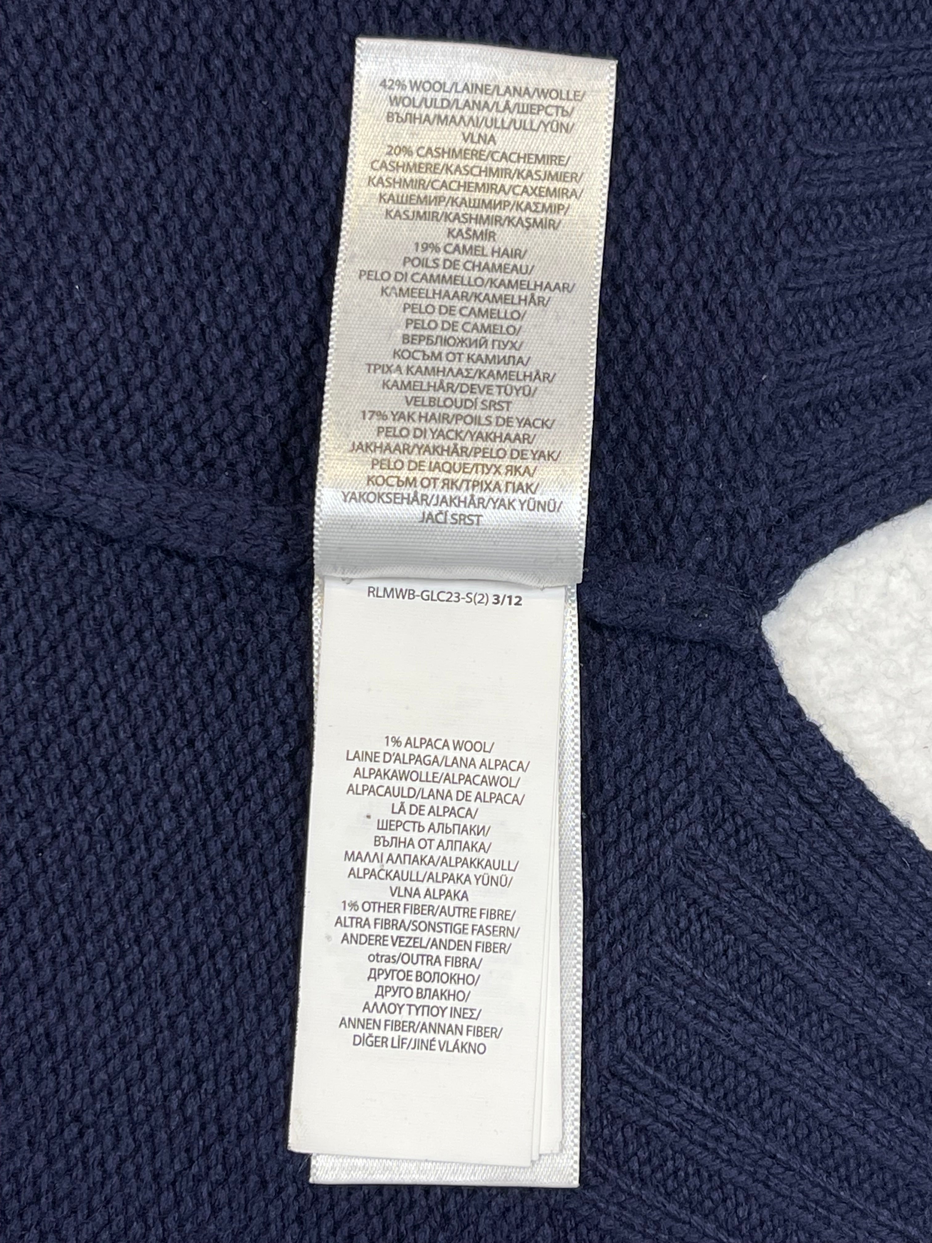 Polo Ralph Lauren Preppy Polo Bear Wool Sweater
