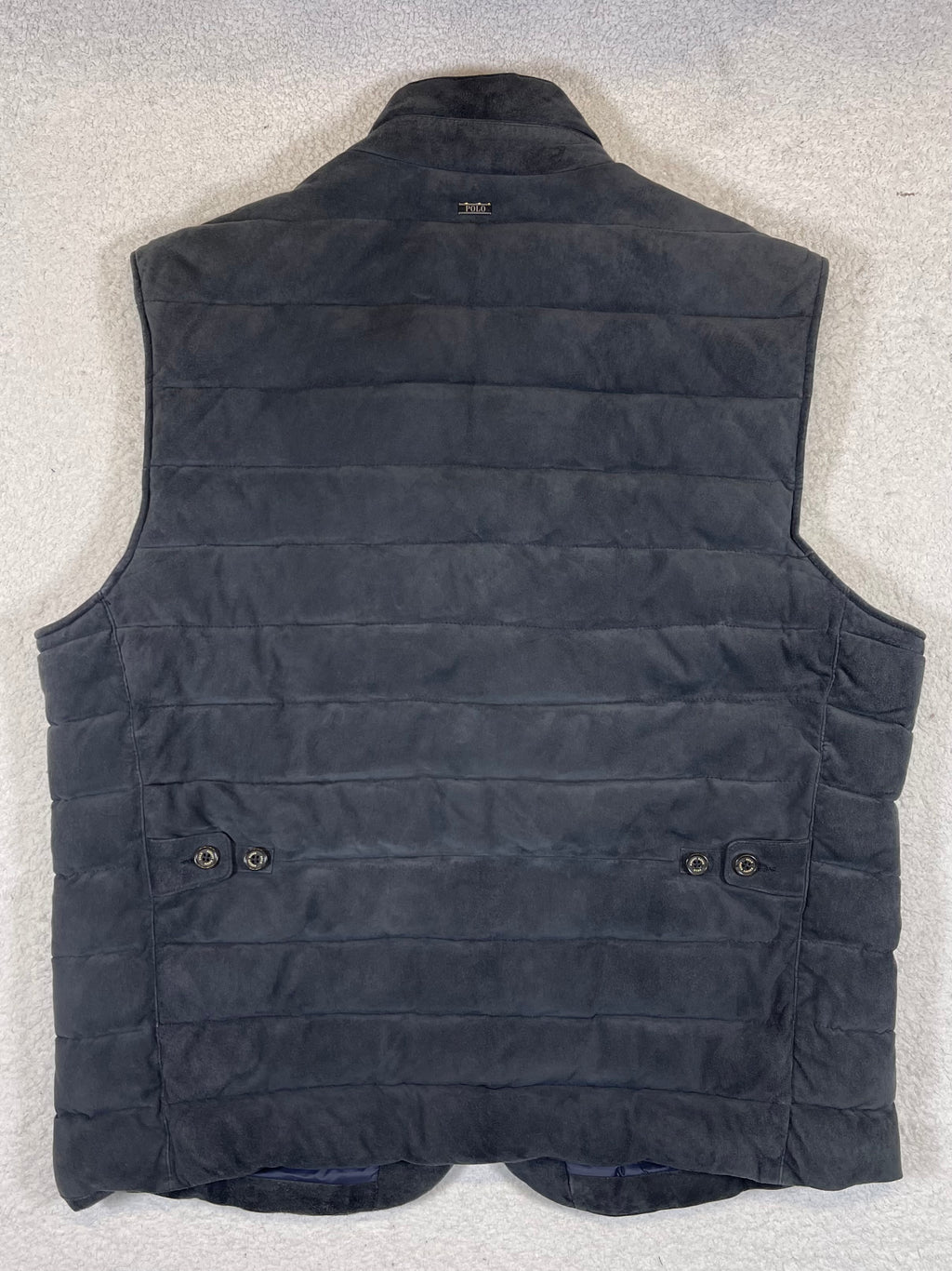 Polo Ralph Lauren Quilted Goat Suede Vest