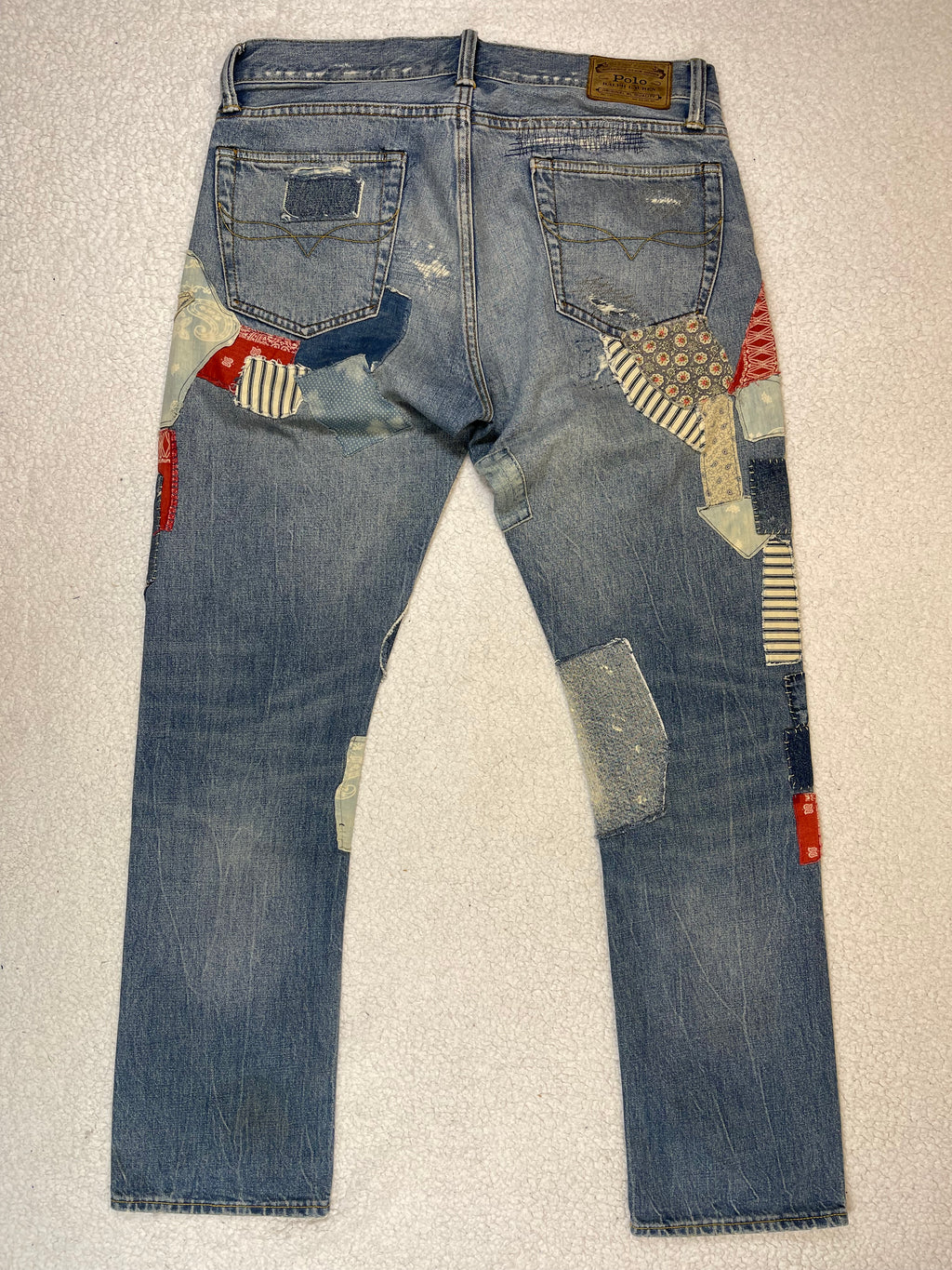 Polo Ralph Lauren Limited Edition Repaired Denim Jeans