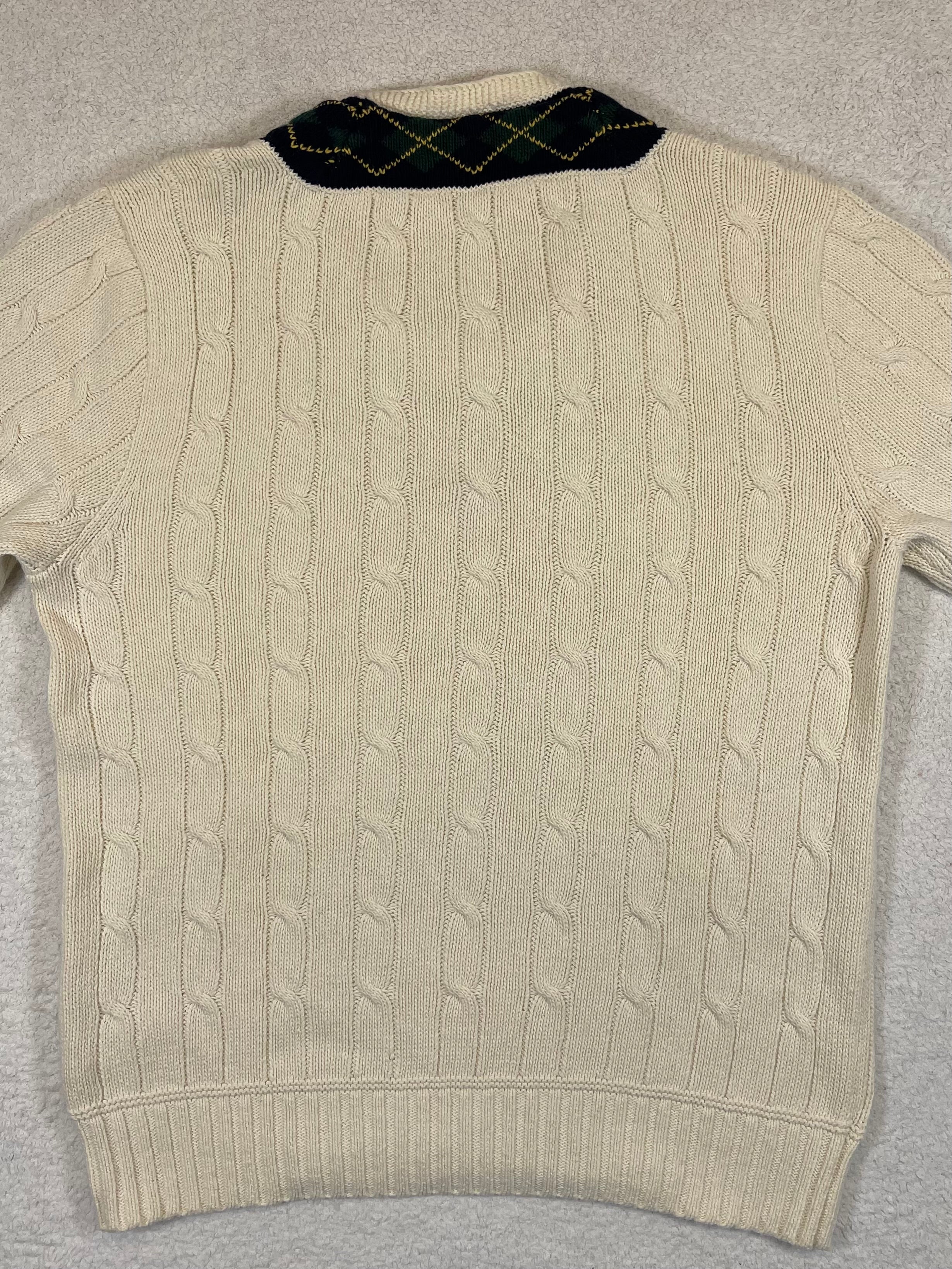 Polo by Ralph Lauren Iconic Cotton & Cashmere Cricket Sweater