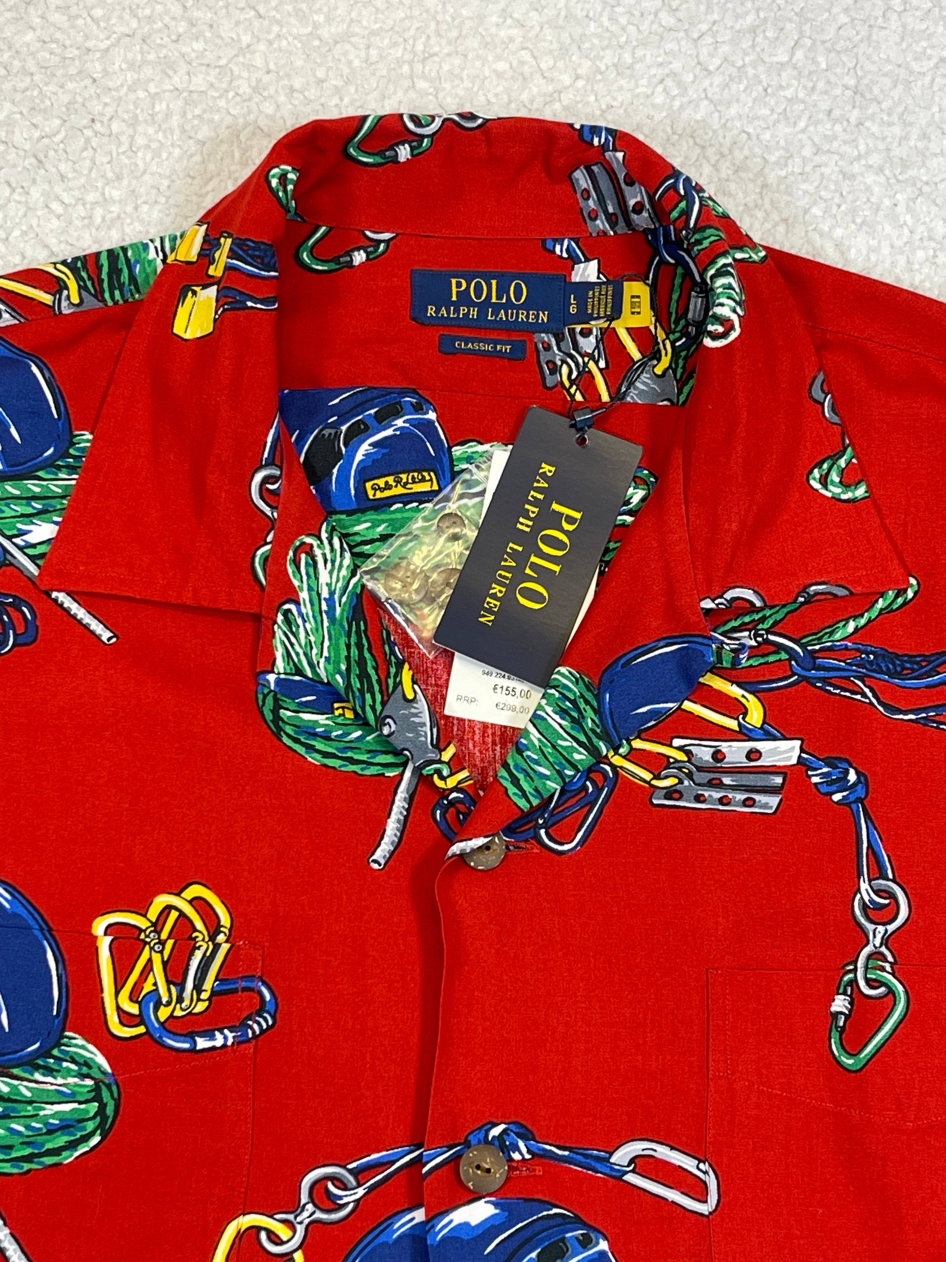 Polo Ralph Lauren “Climb” Safari Print Shirt (2024)