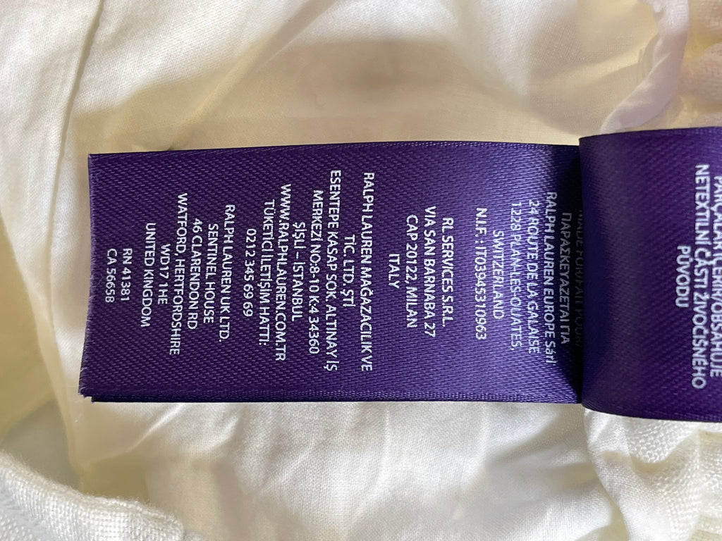 Ralph Lauren Purple Label Linen Dobby Trousers (2022)