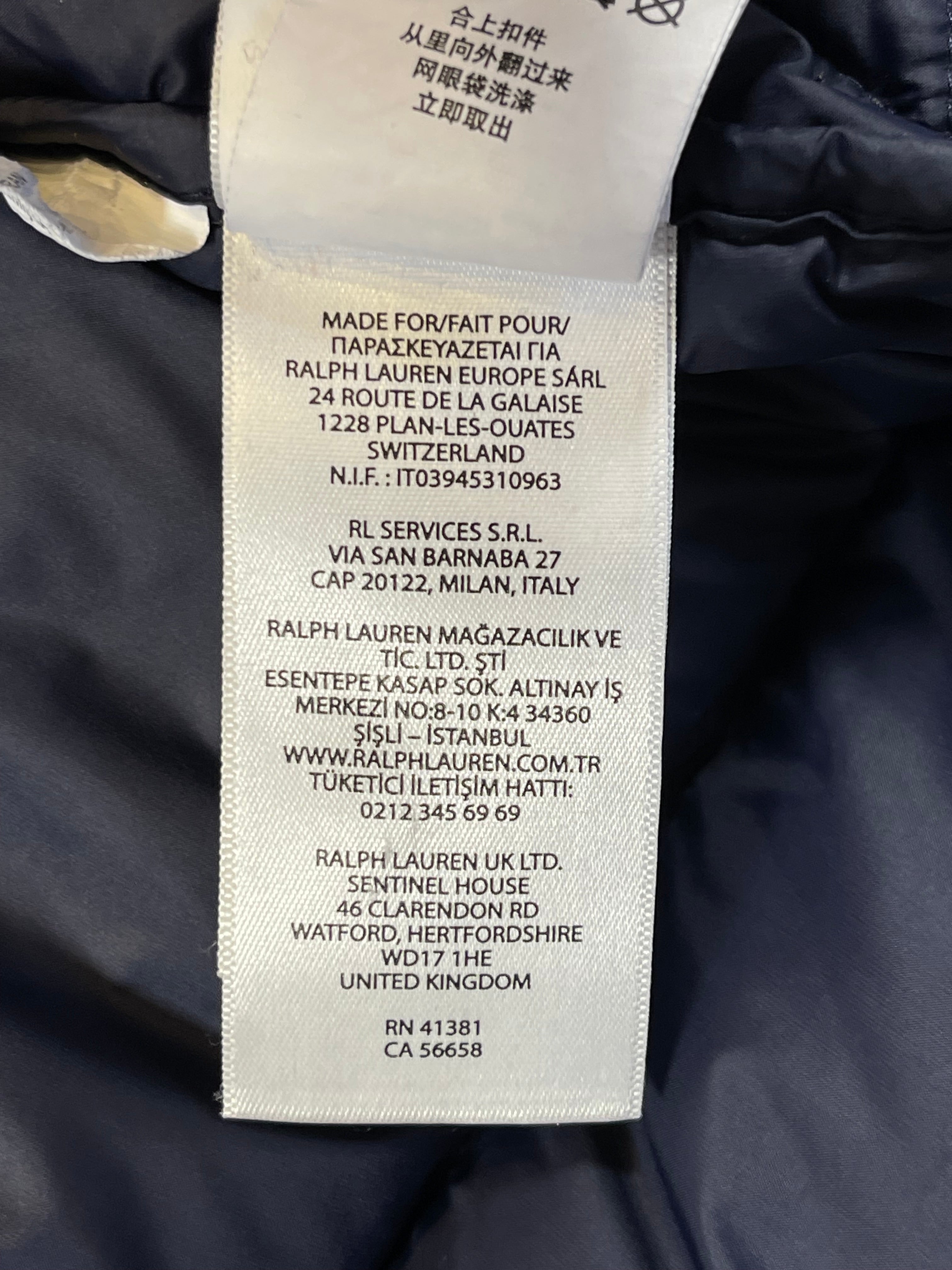 Polo Ralph Lauren Convertible Aztec Water-Repellent Down Jacket (2022)