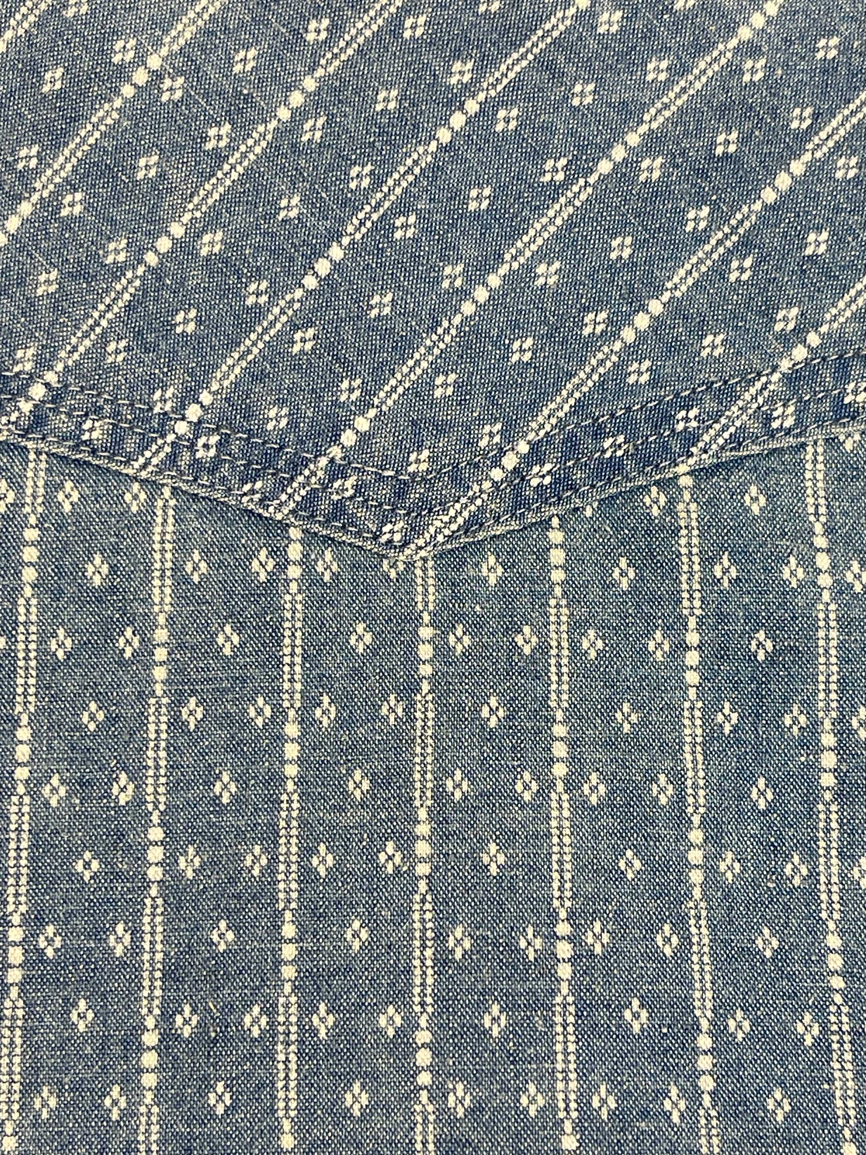 Ralph Lauren Polo Country Hemd aus Indigo-Baumwolle und Leinen