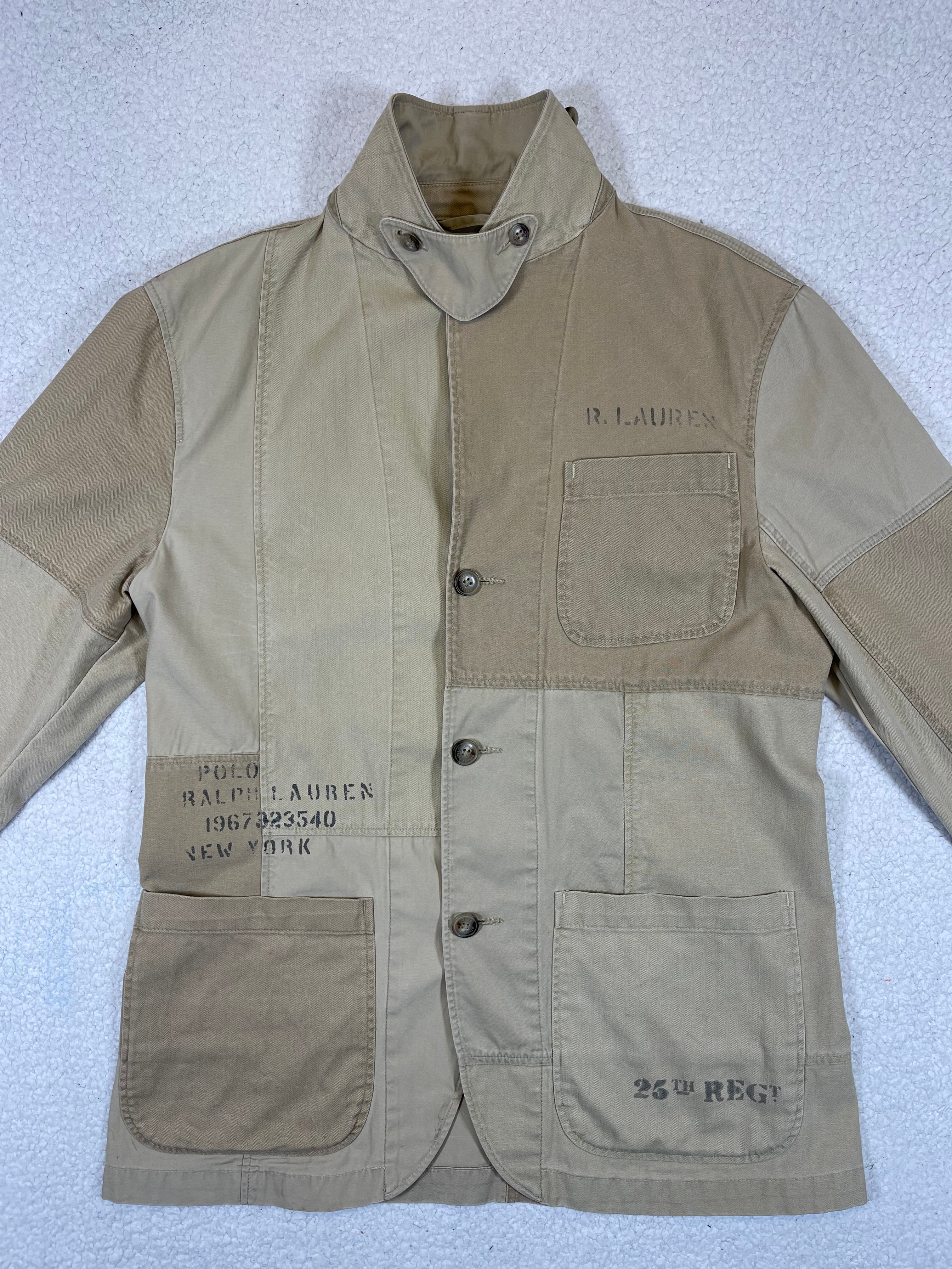 Polo Ralph Lauren Patchwork Utility Blazer