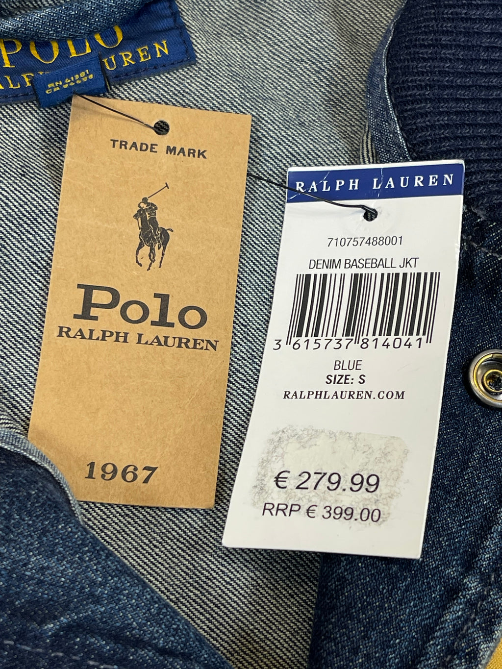 Polo Ralph Lauren Denim Baseball Jacket