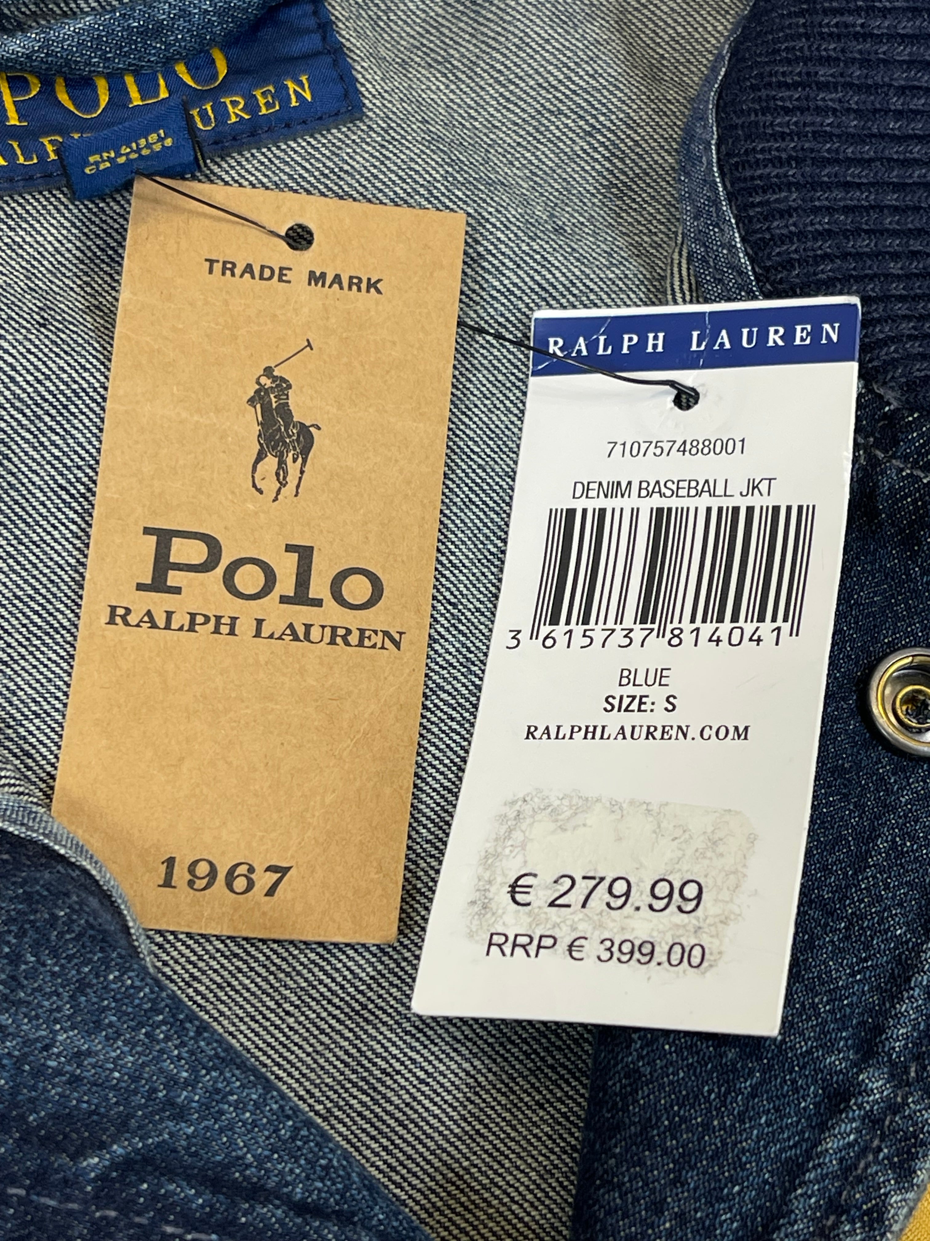Polo Ralph Lauren Denim Baseball Jacket