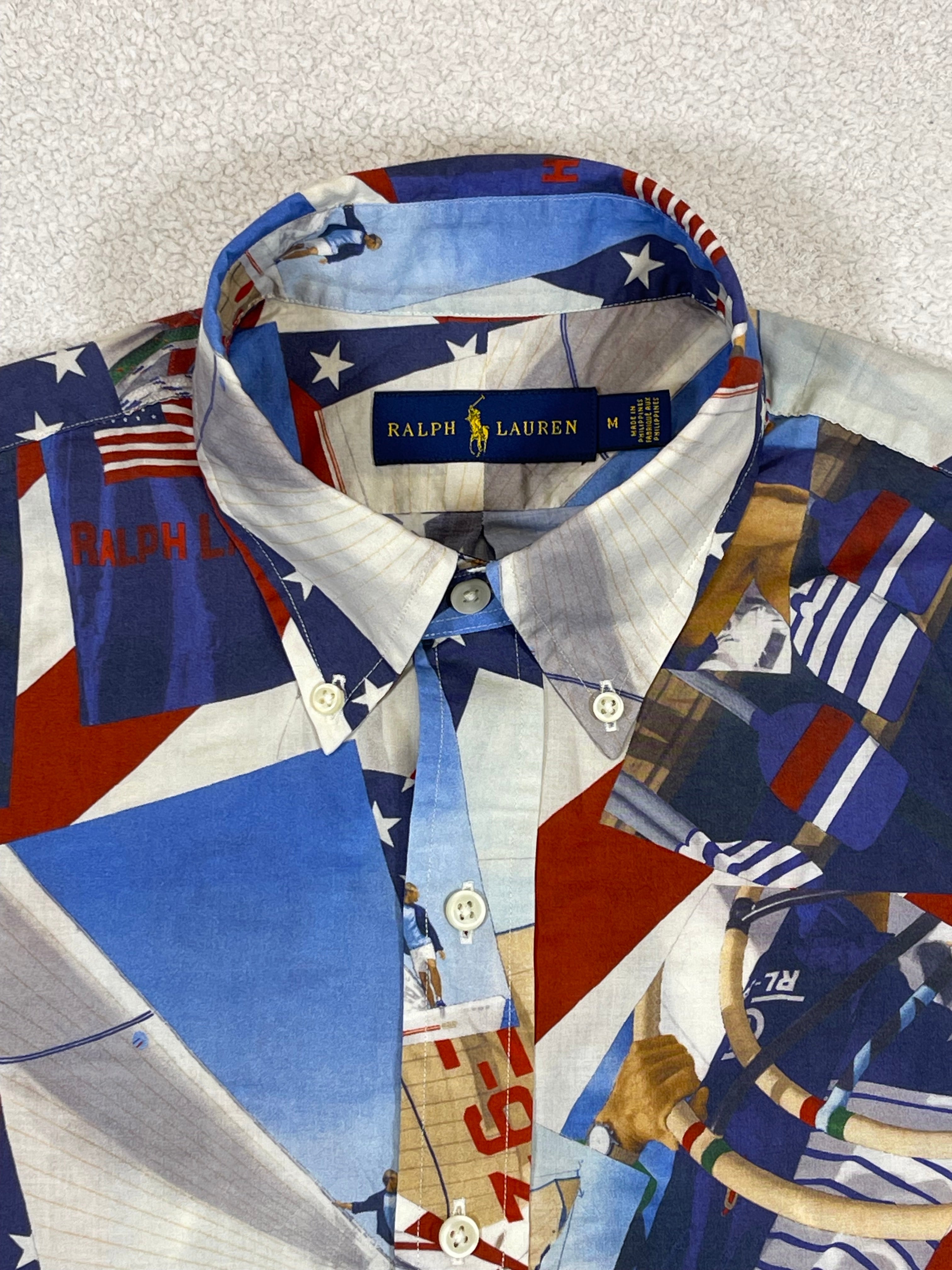 Ralph Lauren CP RL-92 Patchwork Poplin Shirt