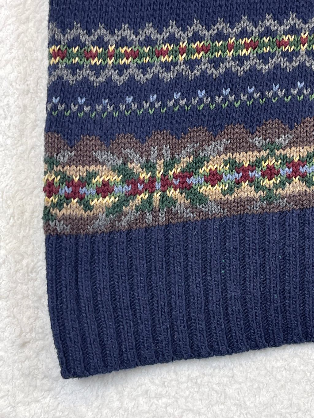 Polo Ralph Lauren Fair Isle Cotton & Cashmere-Blend Sweater