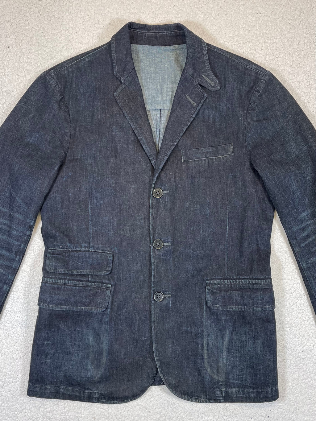 Polo Ralph Lauren Naval Tailors Indigo Denim Blazer (Vintage 2000s)