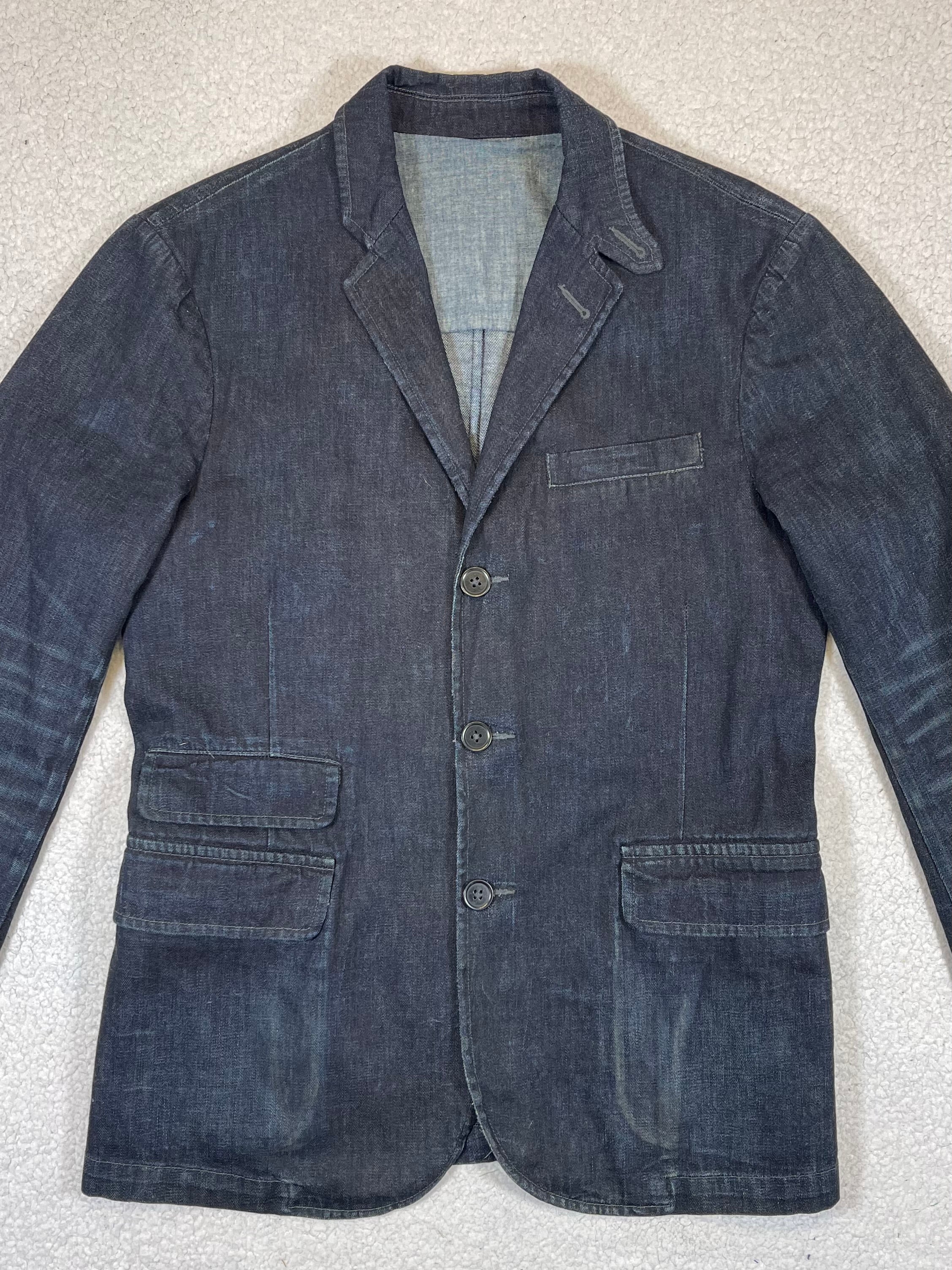 Polo Ralph Lauren Naval Tailors Indigo Denim Blazer (Vintage 2000s)