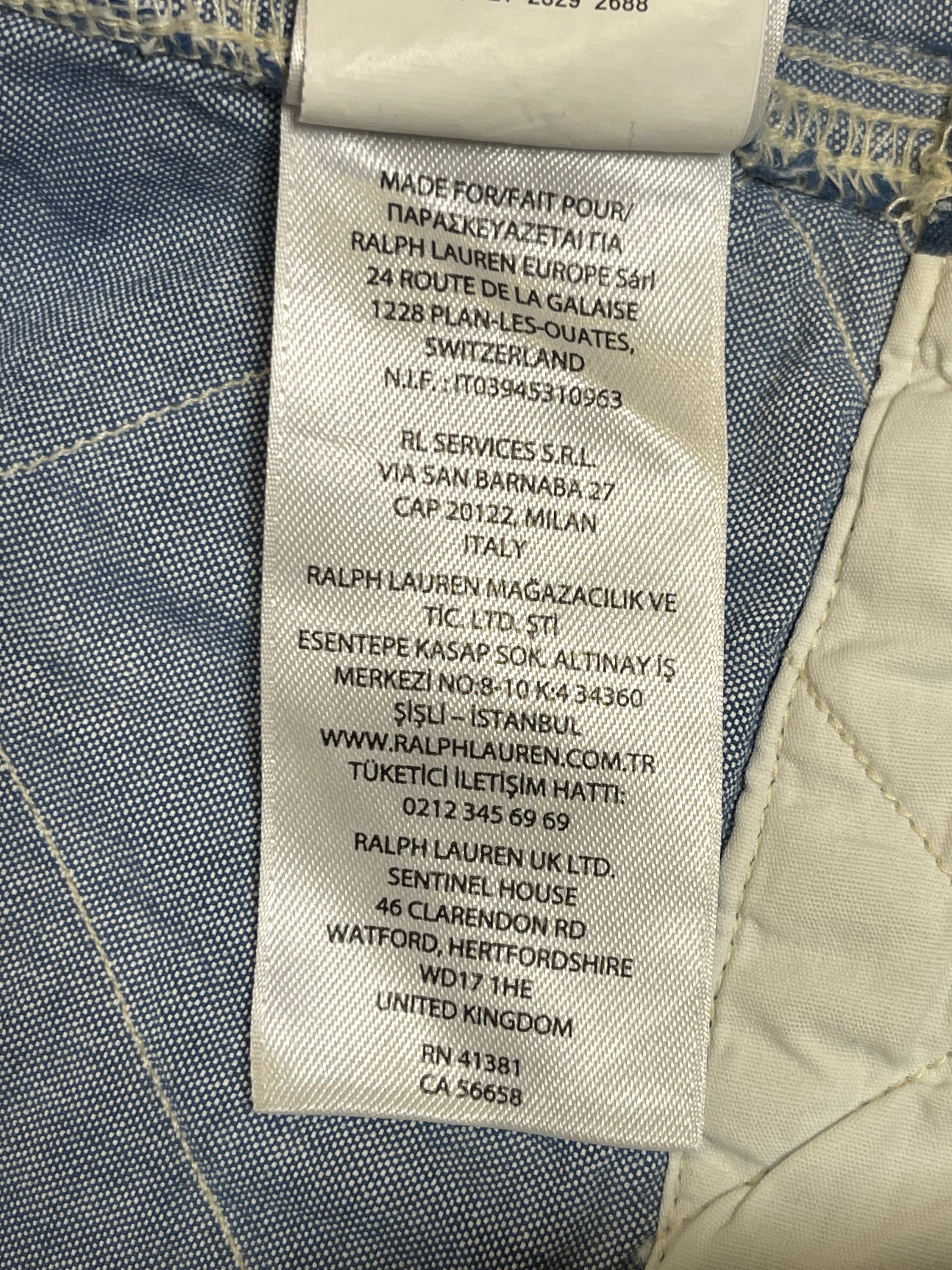 Polo Country Ralph Lauren Cotton & Linen Patchwork Shirt Jacket (2022)