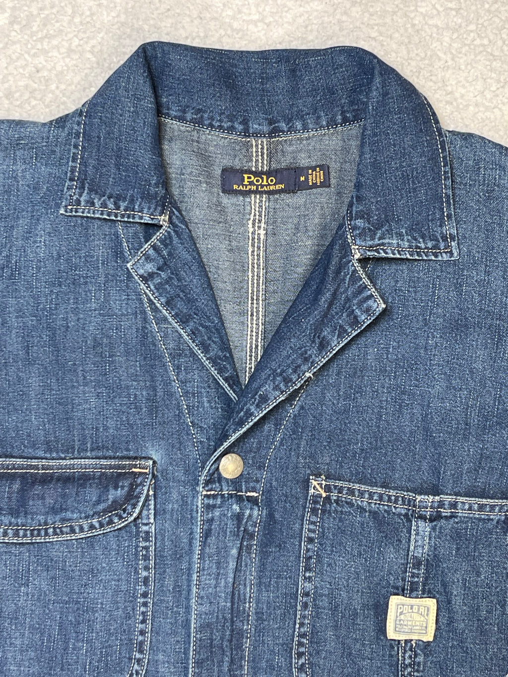 Polo Ralph Lauren Indigo Denim Jumpsuit