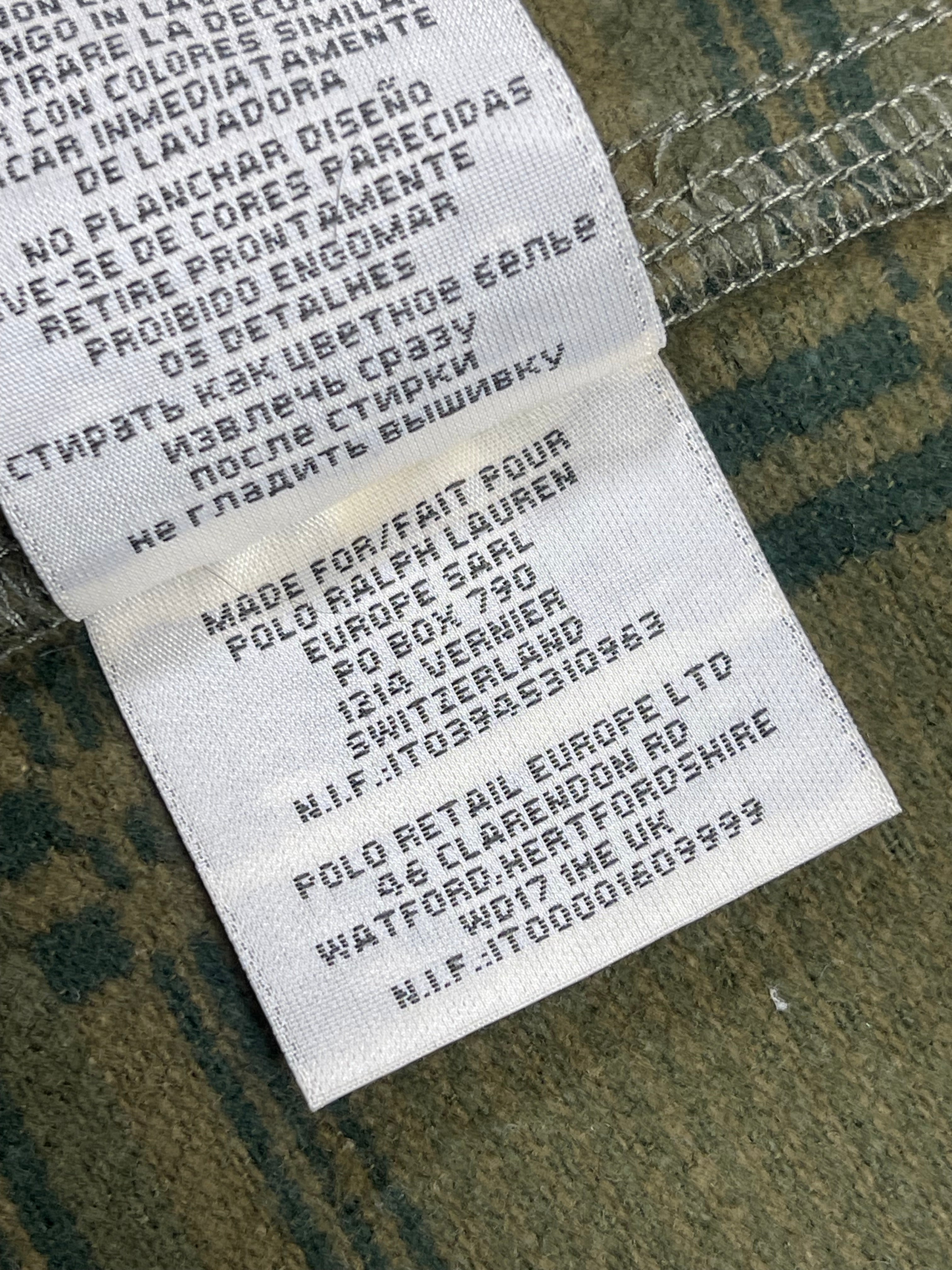 Ralph Lauren Denim&Supply Flannel Plaid Shirt