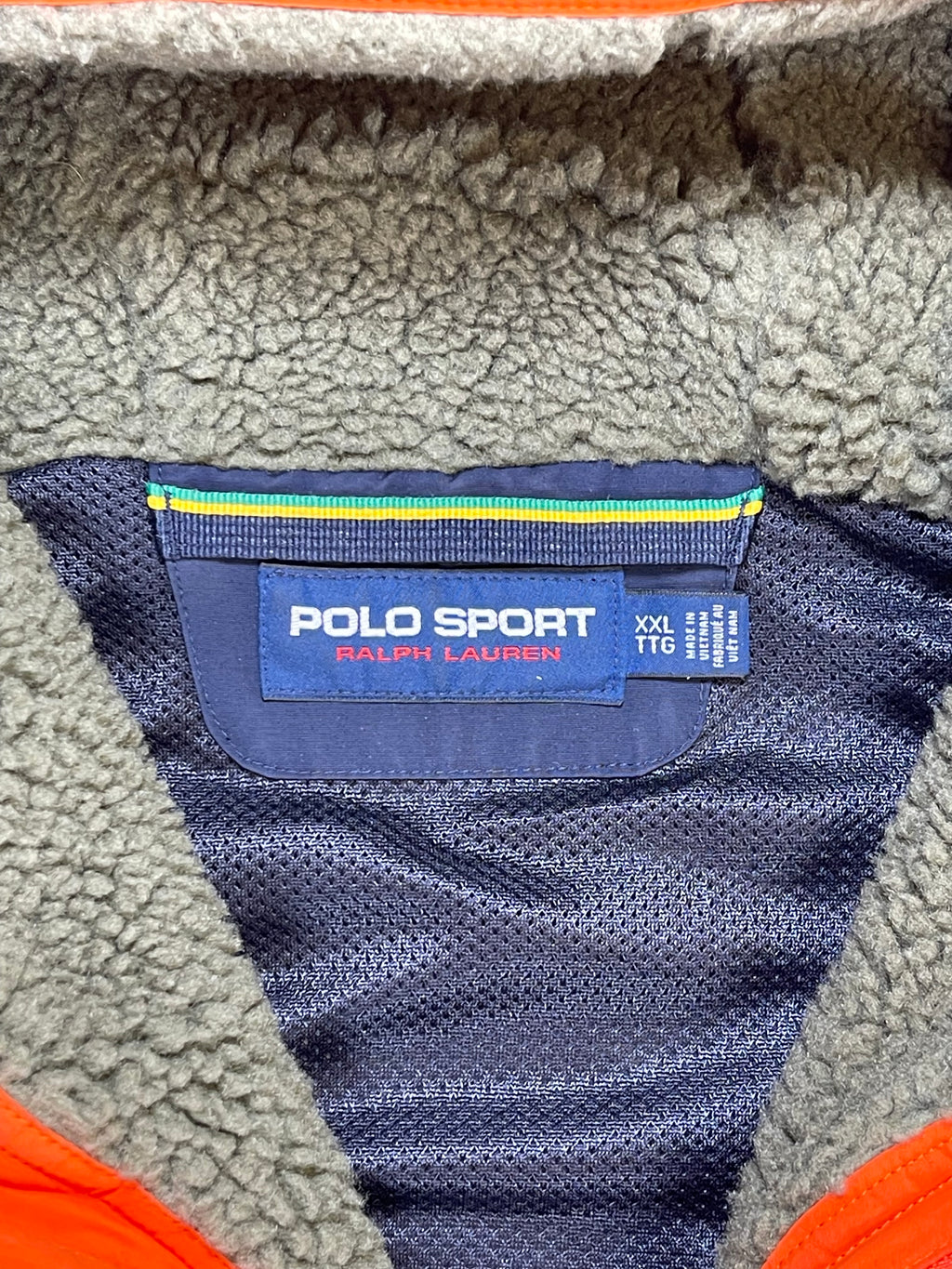 Polo Sport Ralph Lauren Color-Block Water-Repellent Pullover Jacket