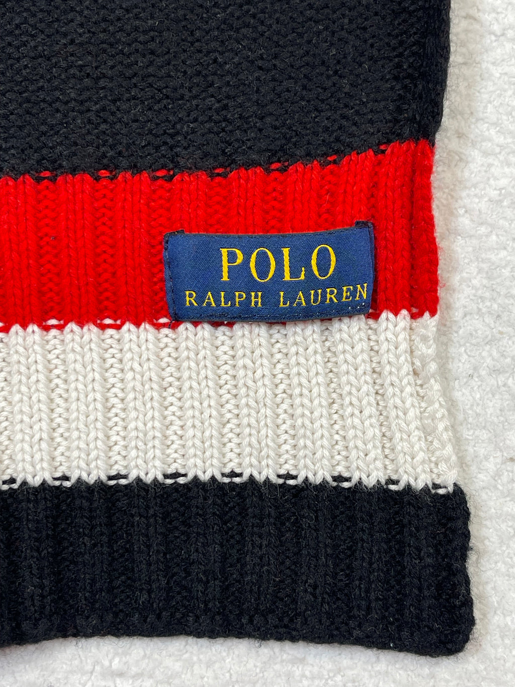 Polo Ralph Lauren Polo Stadium 1992 Wool-Blend Scarf (2017)