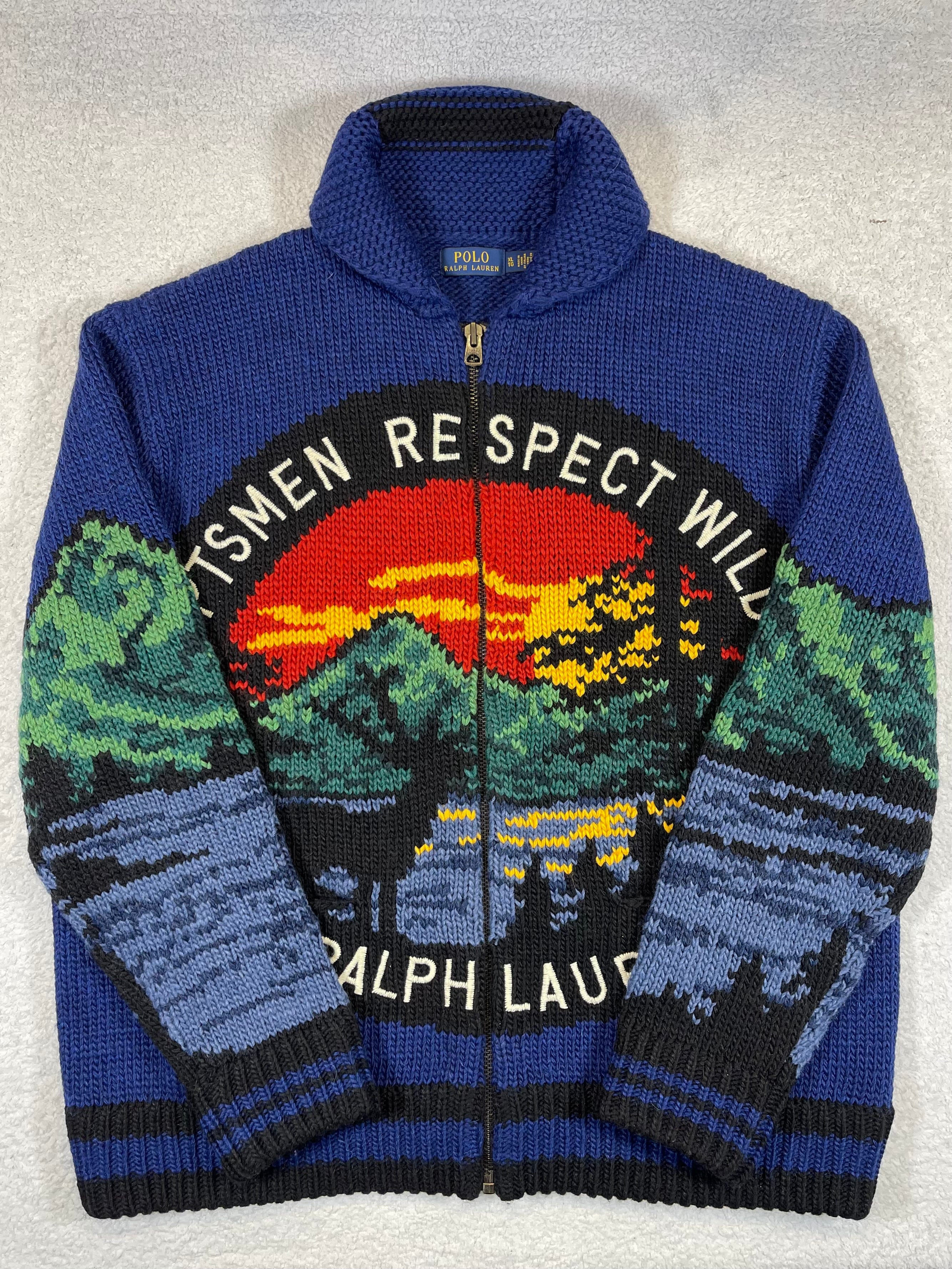 Polo Ralph Lauren Polo Sportsman Full-Zip Wool & Alpaca Sweater
