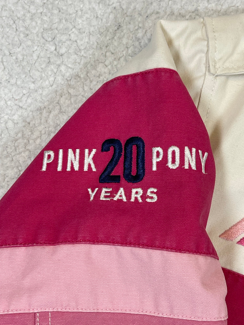 Pink Pony Ralph Lauren Racing Canvas Jacket