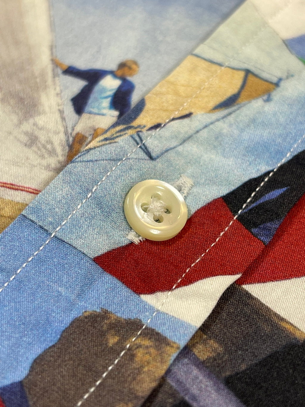 Ralph Lauren CP RL-92 Patchwork Poplin Shirt