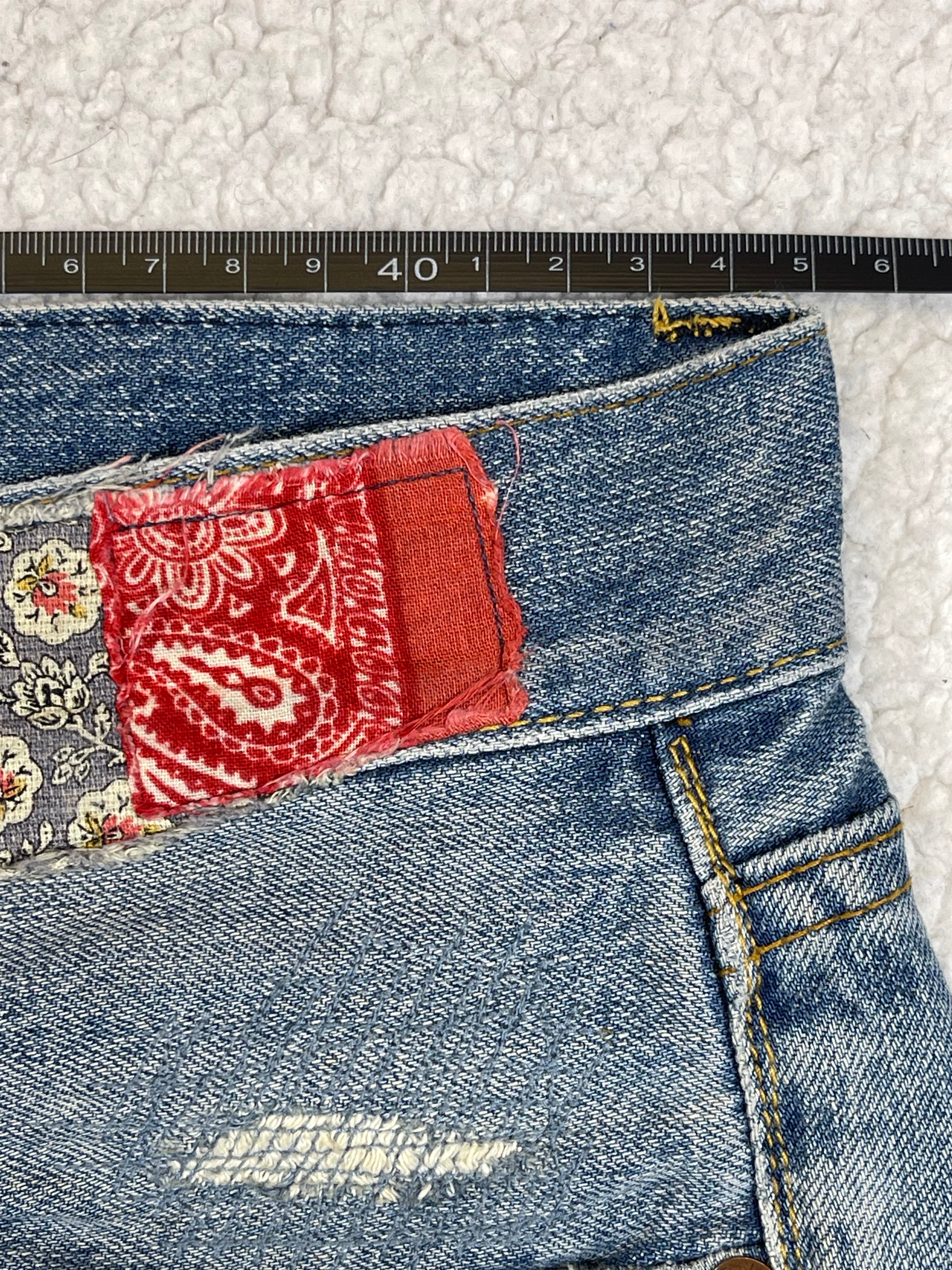 Polo Ralph Lauren Limited Edition Repaired Denim Jeans