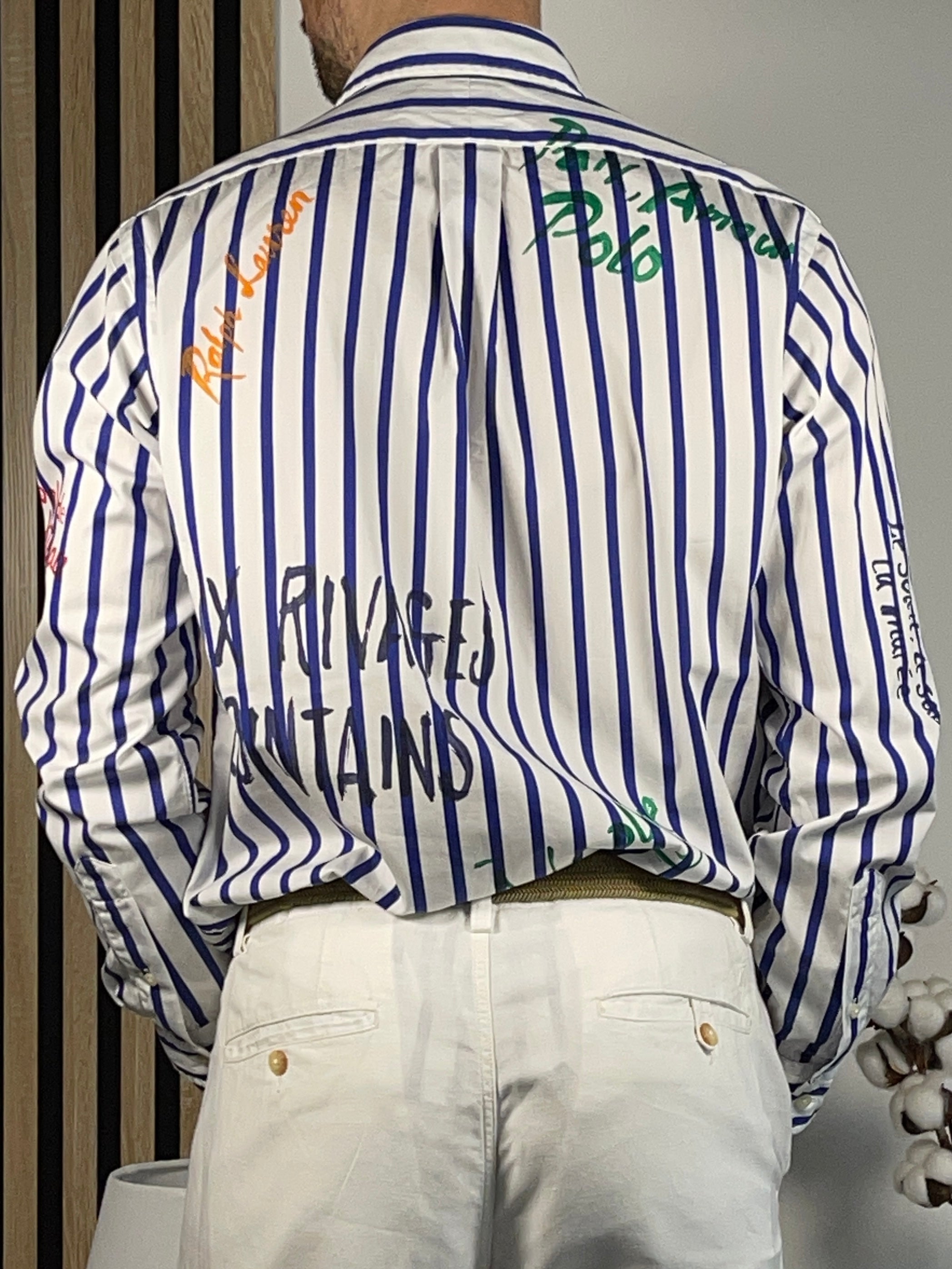 Polo Ralph Lauren “Sud de France” Striped Poplin Shirt (2023)