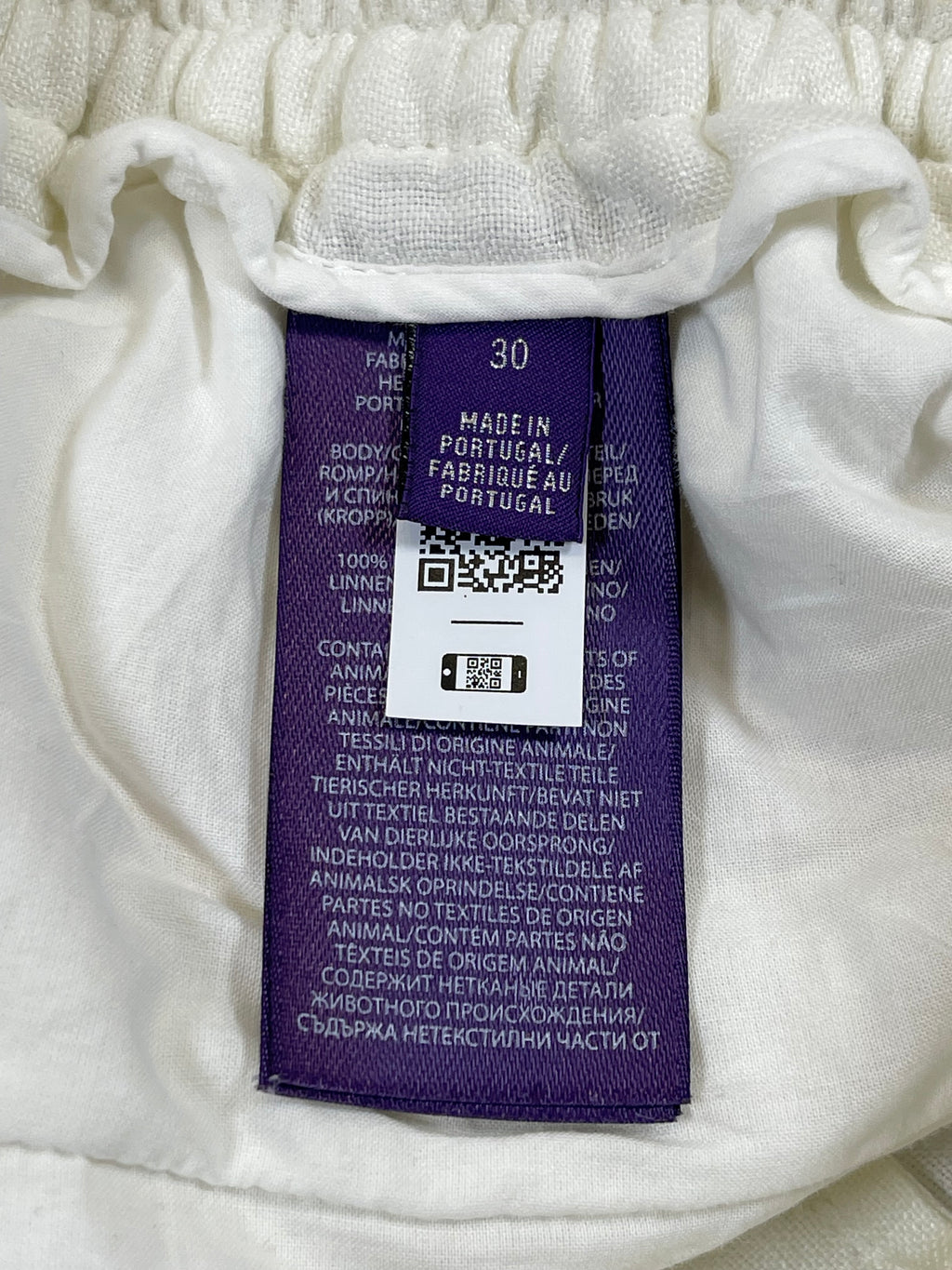 Ralph Lauren Purple Label Linen Dobby Trousers (2022)
