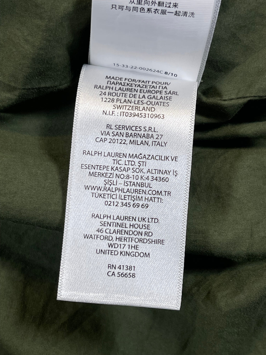 Polo Ralph Lauren Patch Canvas Bomber Jacket (2022)