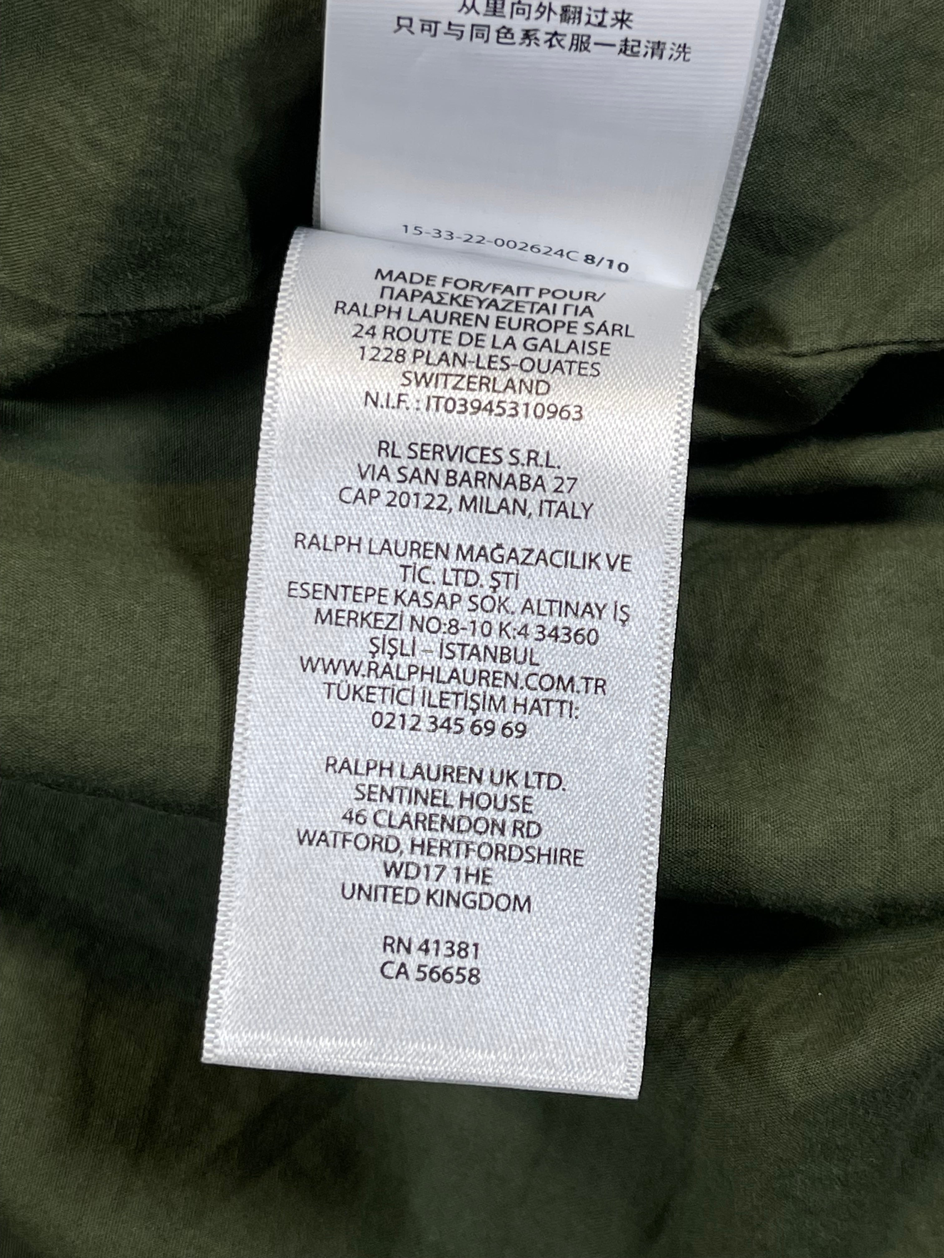 Polo Ralph Lauren Patch Canvas Bomber Jacket (2022)