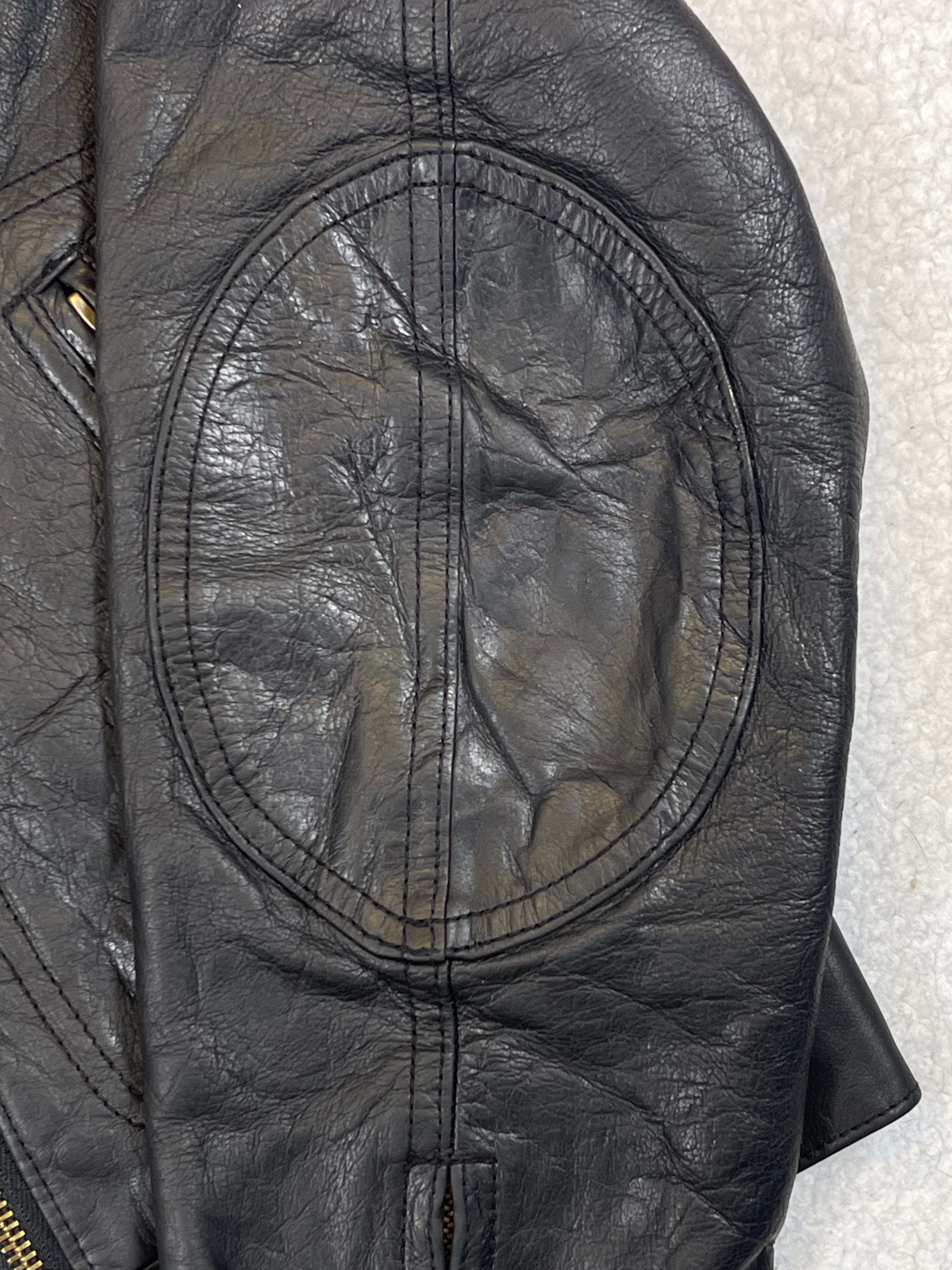 Polo Jeans Co. Ralph Lauren Vintage Genuine Cowhide Motorcycle Jacket