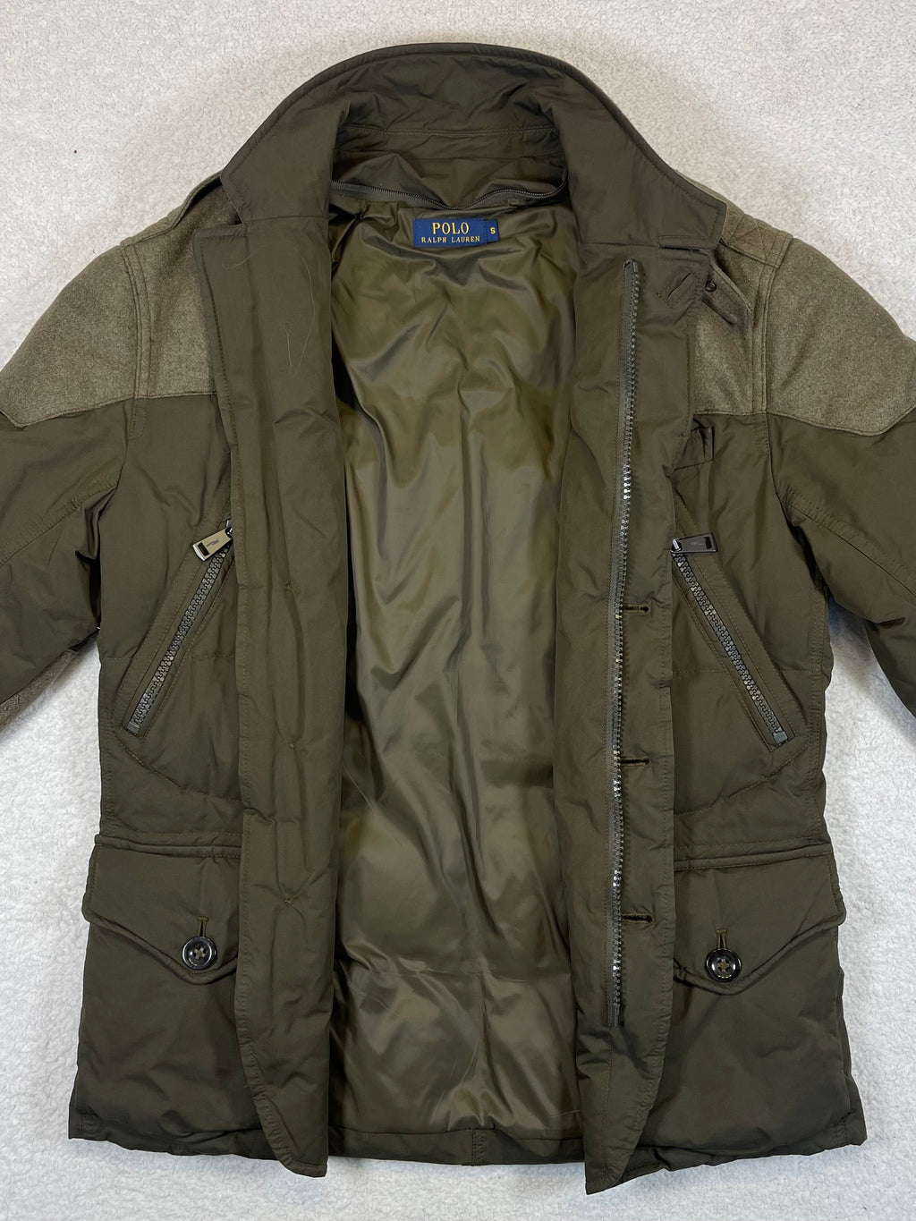 Polo Ralph Lauren Vintage Hybrid Quilted Utility Jacket S