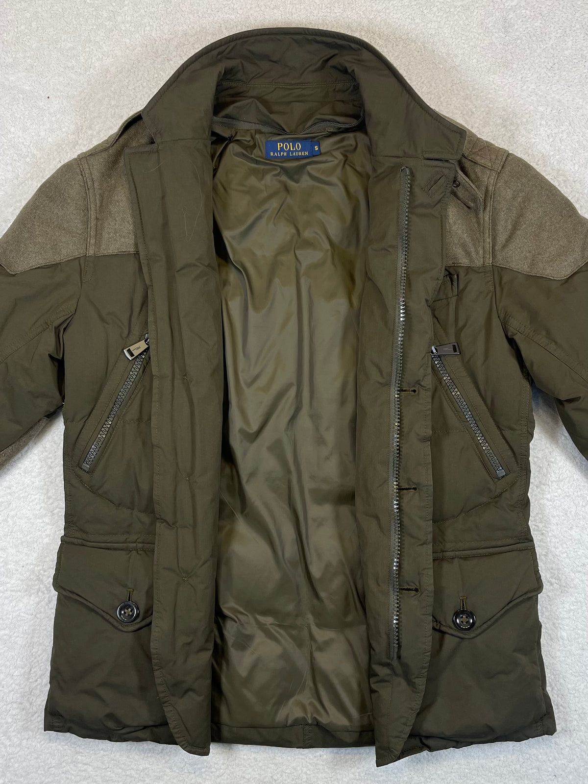 Polo Ralph Lauren Vintage Hybrid Quilted Utility Jacket S