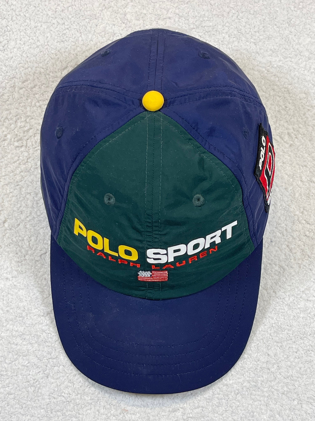 Ralph Lauren Polo Sport Color-Block Paneled Cap
