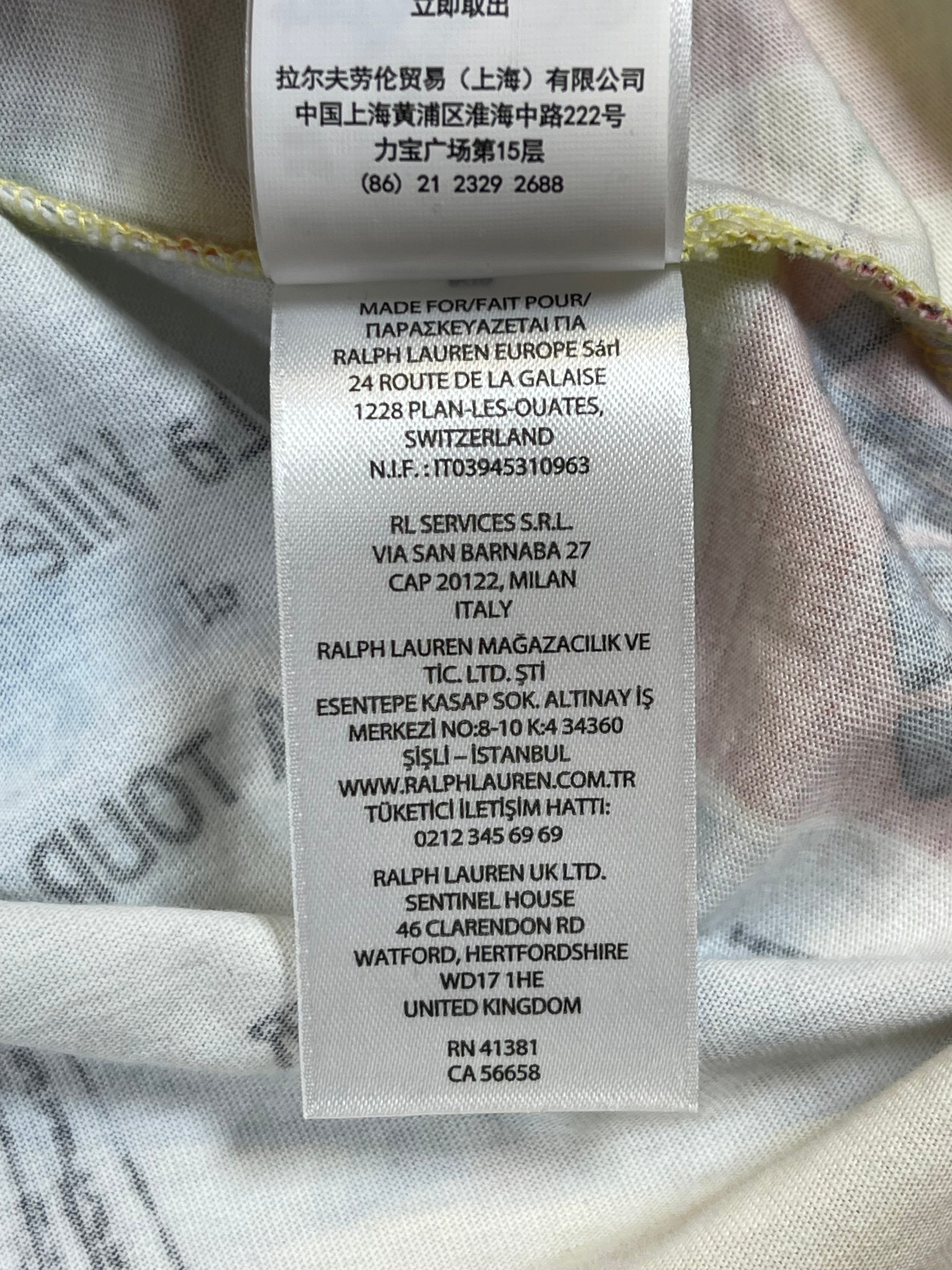 Polo by Ralph Lauren Parisian-Print Cotton Jersey Polo Shirt (2023)