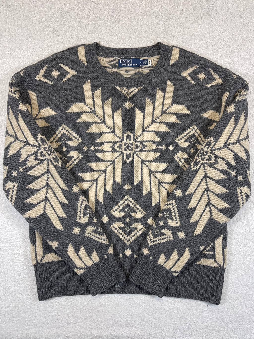 Polo by Ralph Lauren Snowflake Intarsia Wool Sweater (2022)