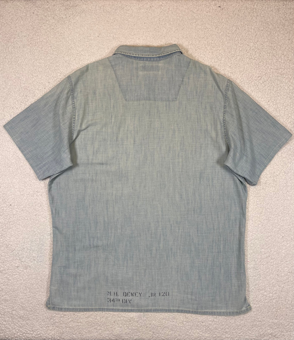 Polo Ralph Lauren Chambray Workwear Shirt (Vintage 2000s)