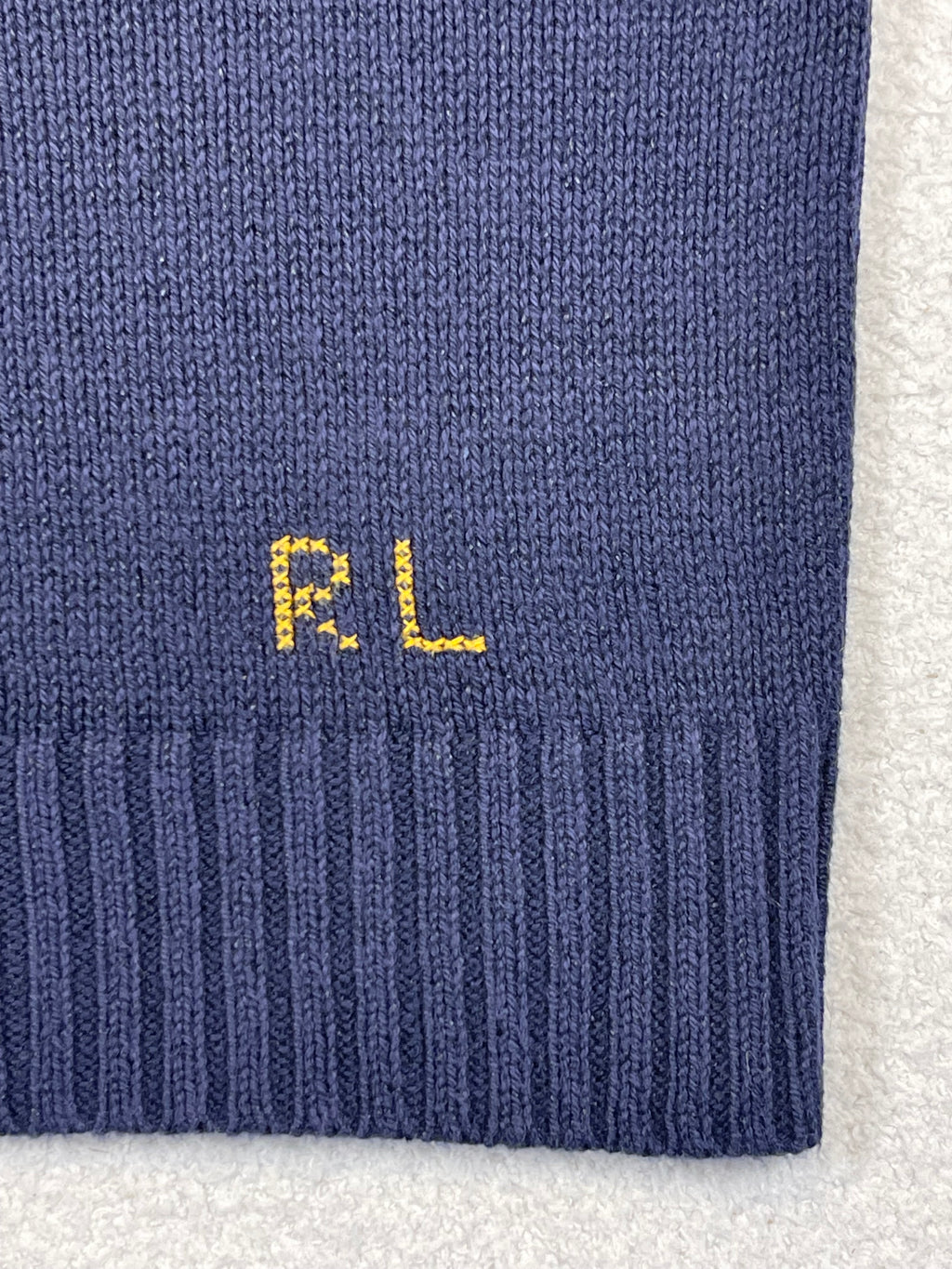 Polo Ralph Lauren Polo Bear Preppy Cotton & Linen Sweater S
