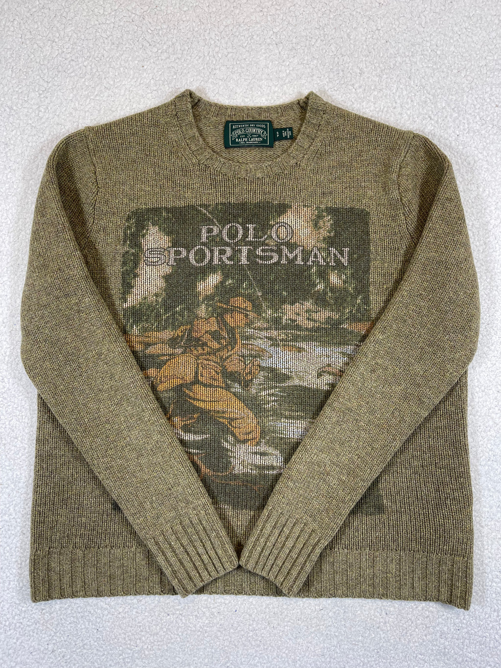 Polo Country Ralph Lauren Sportsman Wool Sweater