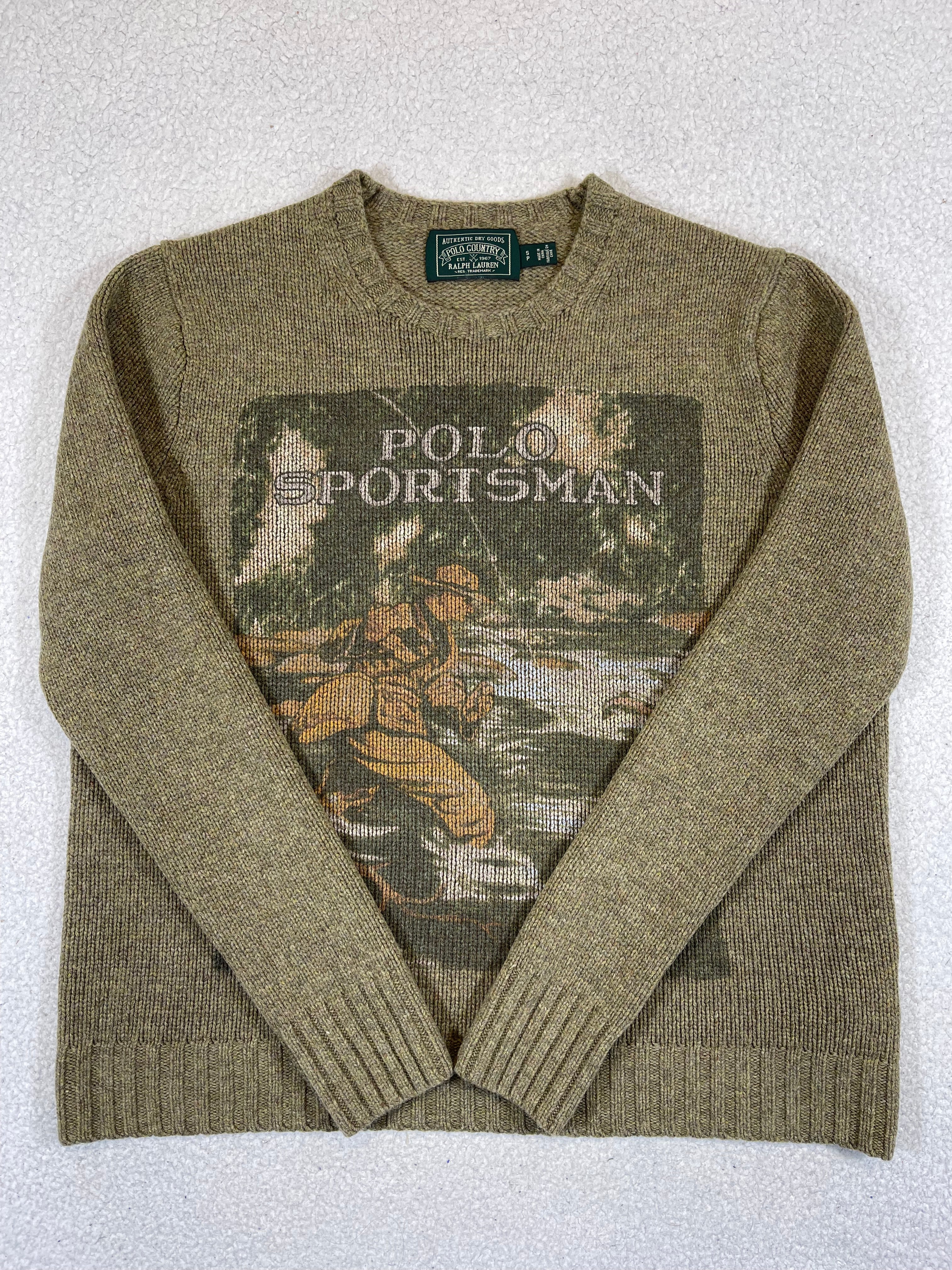 Polo Country Ralph Lauren Sportsman Wool Sweater