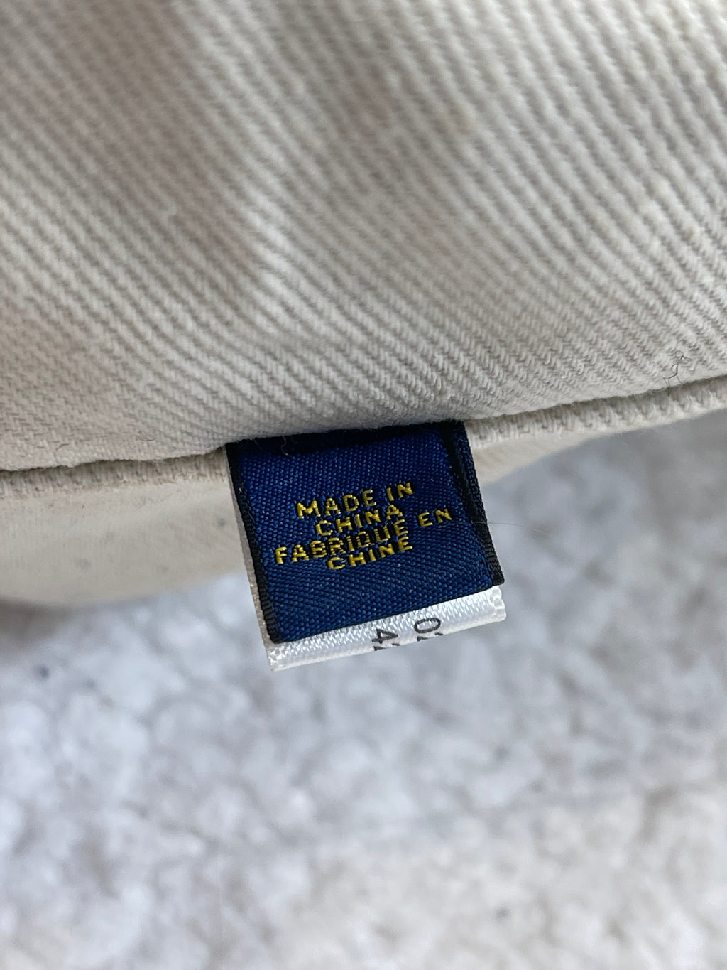 Polo Ralph Lauren Airborne Div. 5 Denim Tote Bag