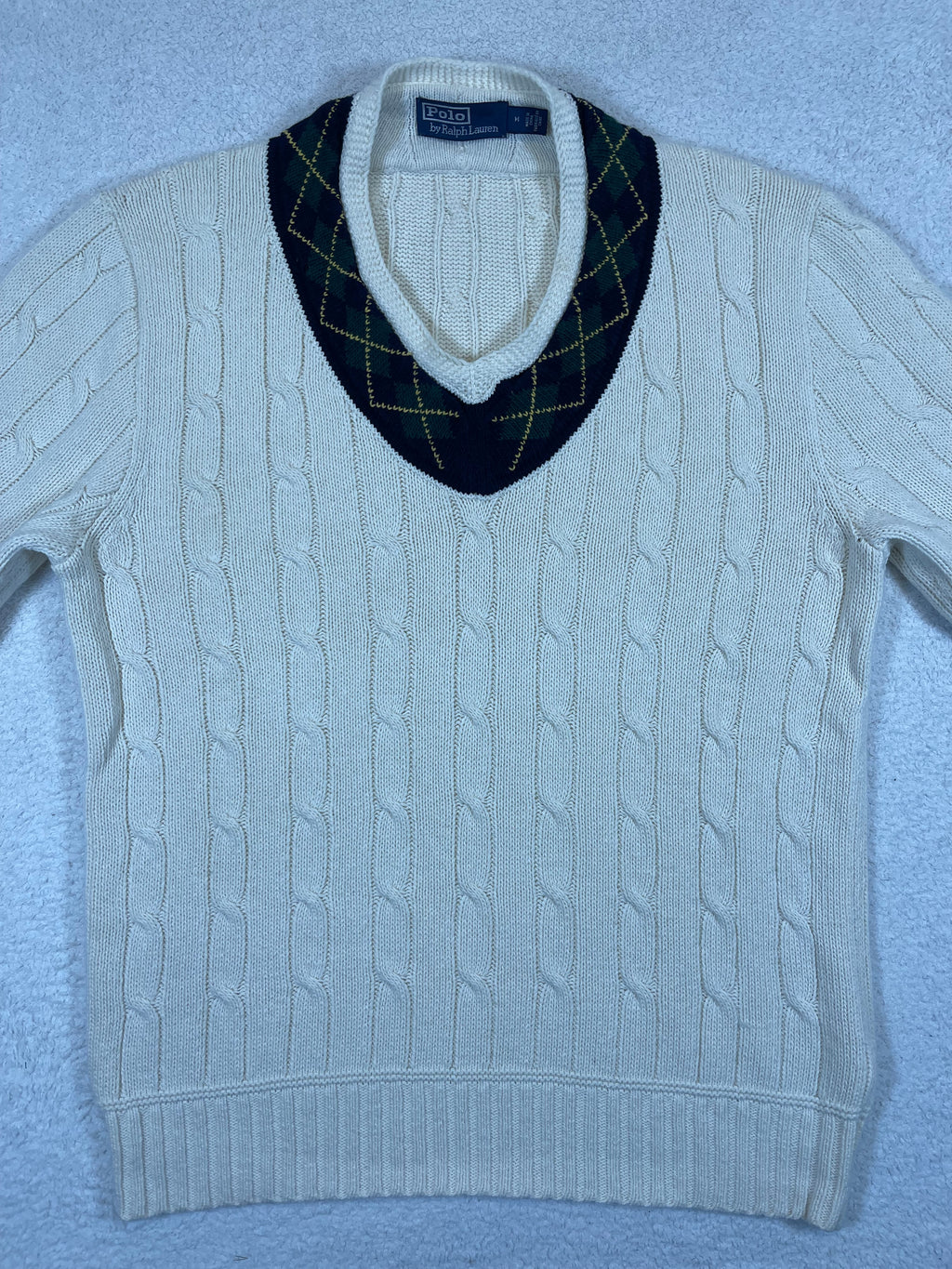 Polo by Ralph Lauren Iconic Cotton & Cashmere Cricket Sweater