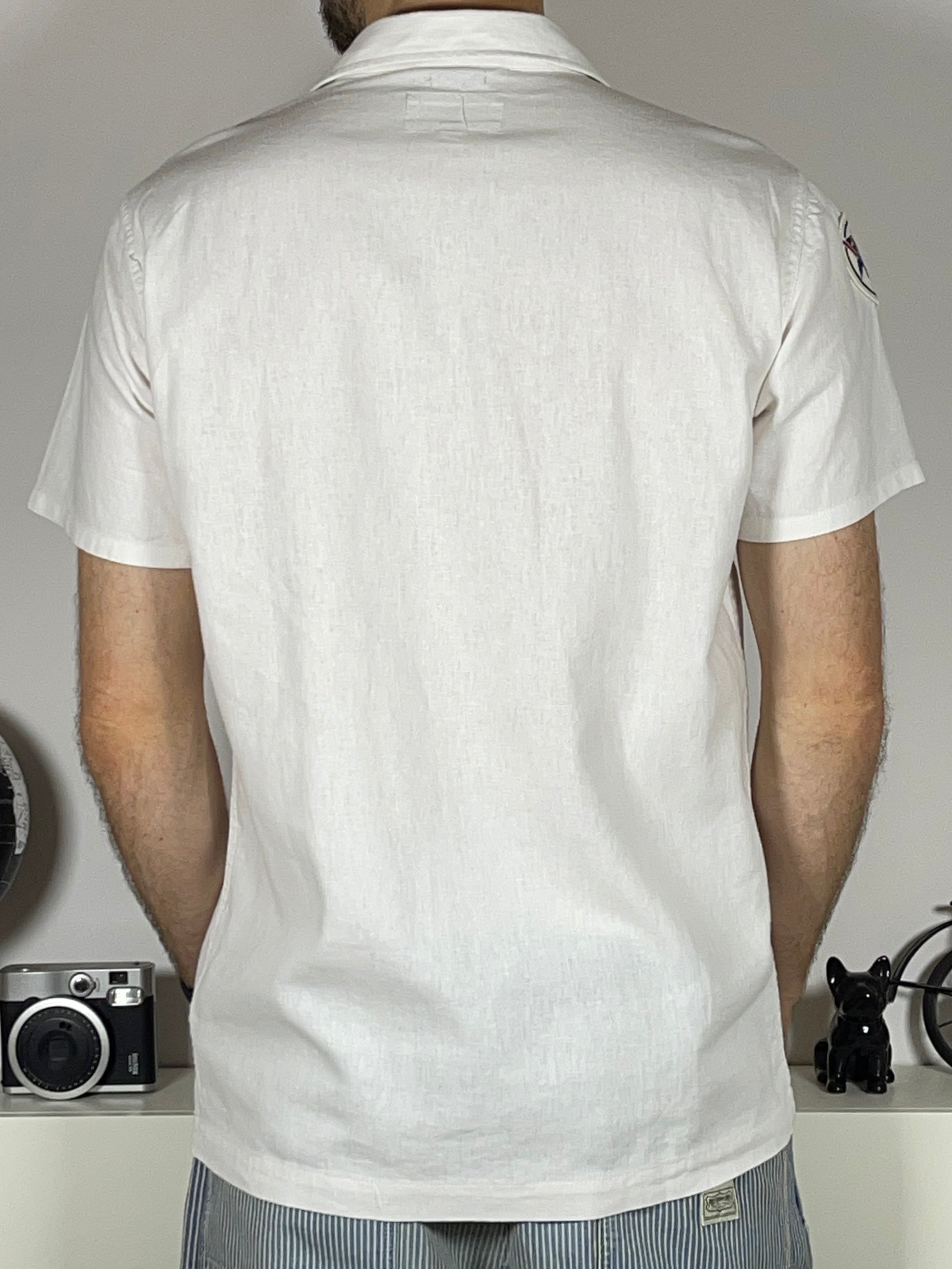 Ralph Lauren Denim & Supply Linen Blend Racing Workwear Shirt (Vintage 2011–2016)