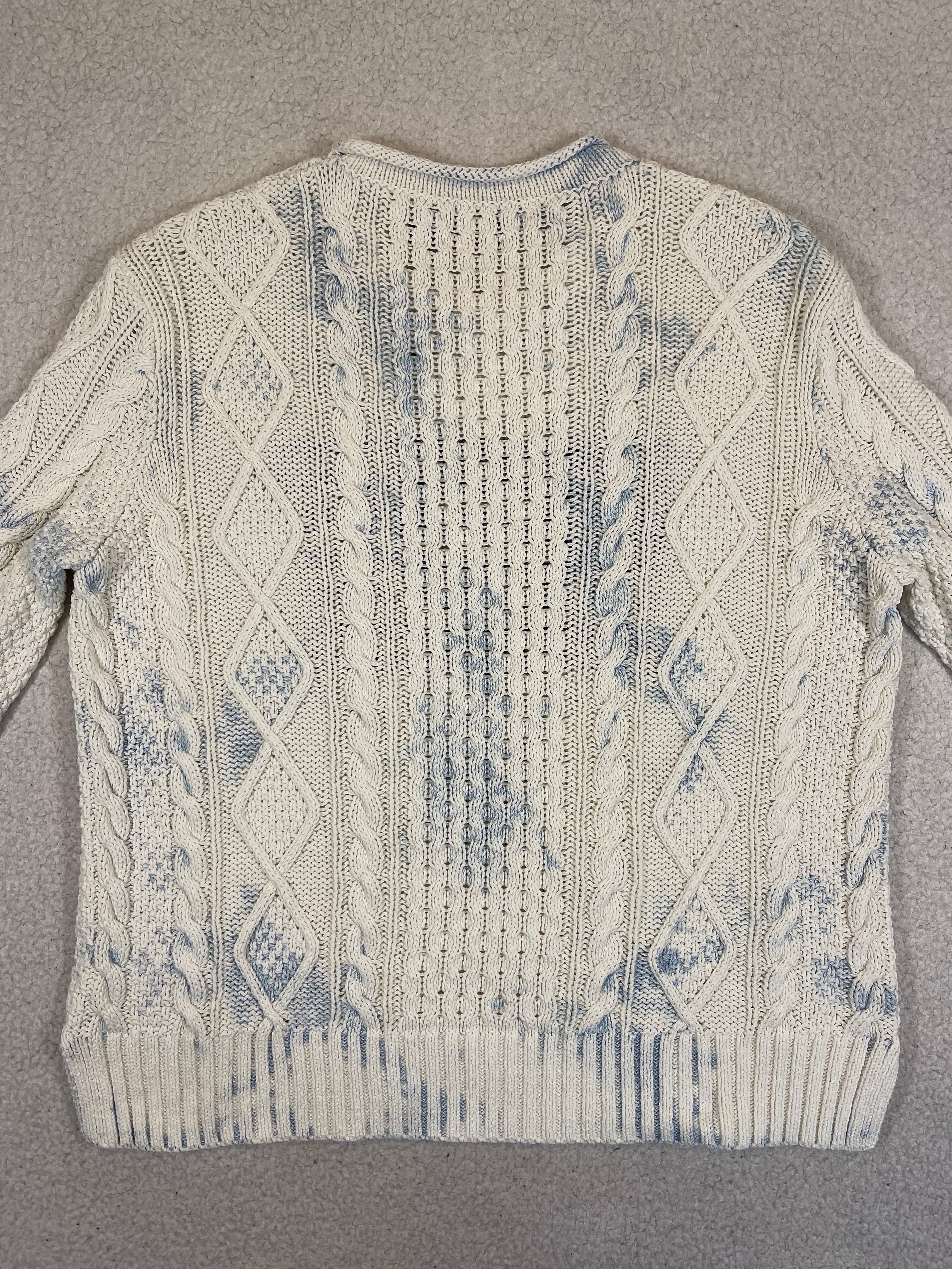 Polo Ralph Lauren Flag Aran Knit Sweater