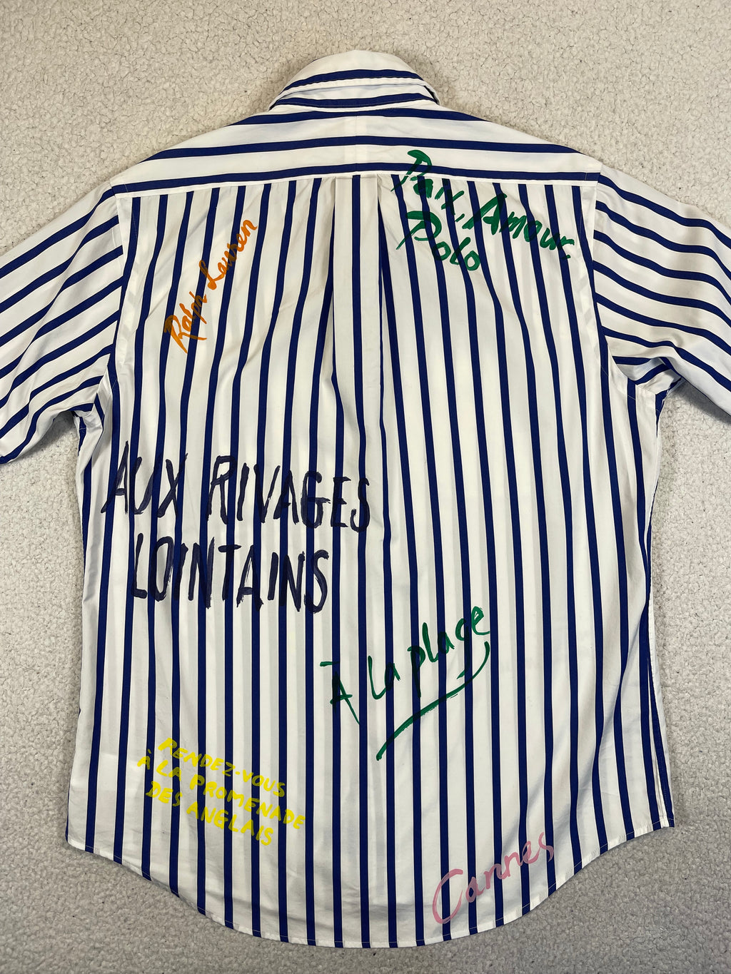 Polo Ralph Lauren “Sud de France” Striped Poplin Shirt (2023)